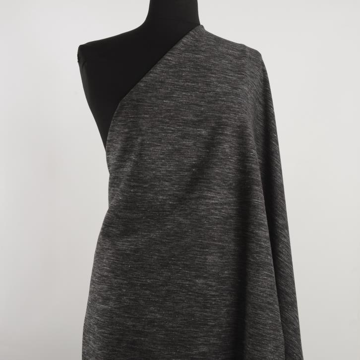 Jersey, Melange, Blackened Sand