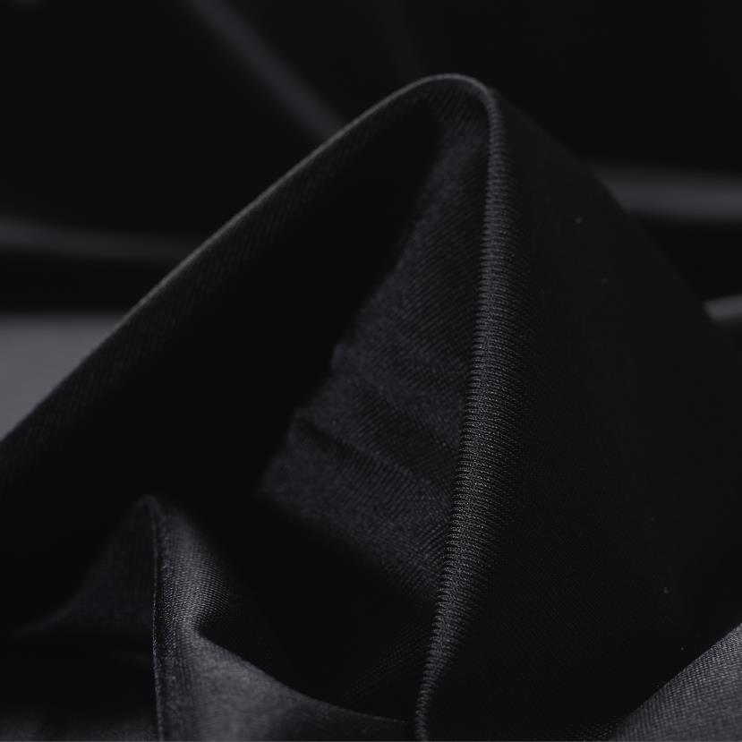 SINGLE JERSEY, JET BLACK