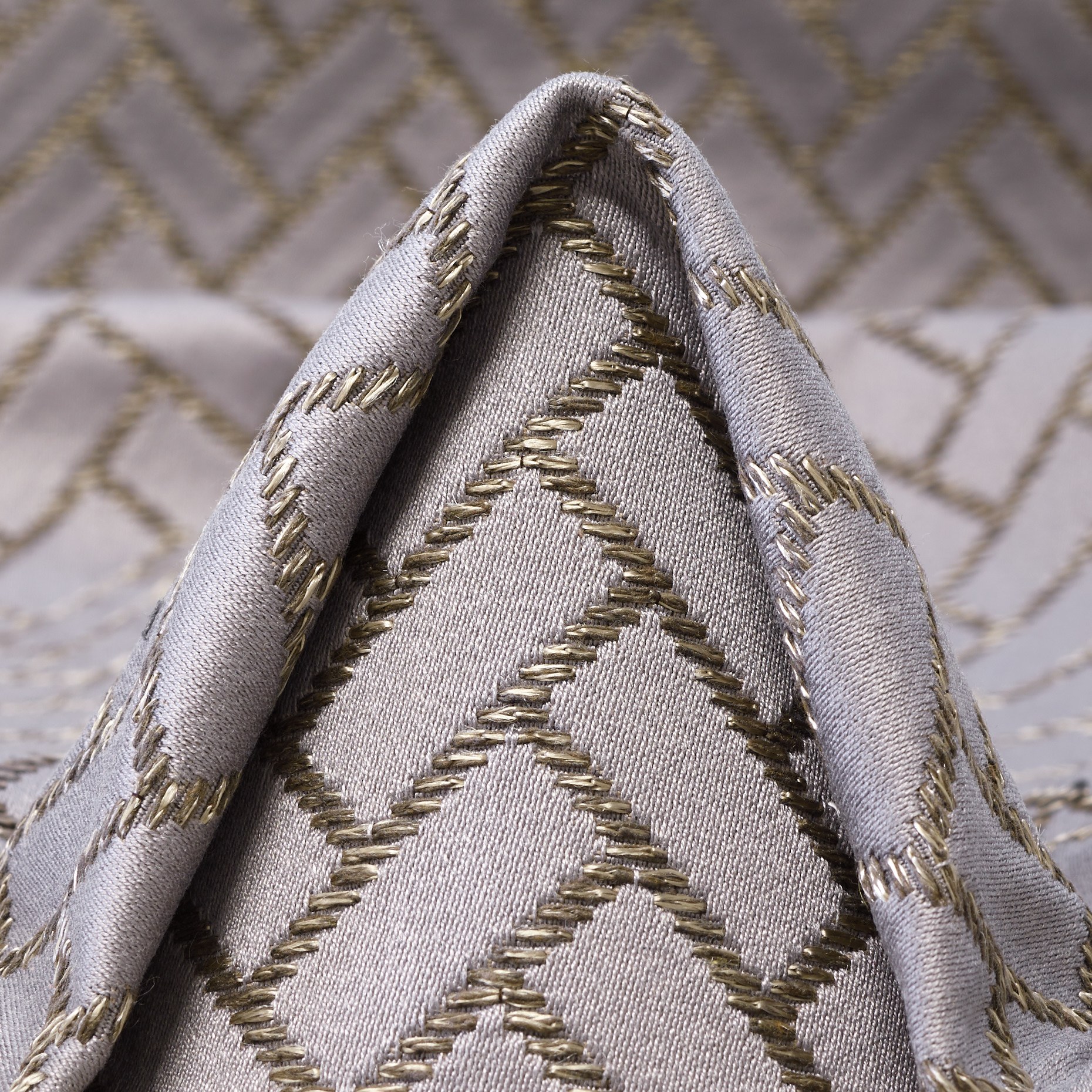 Jacquard, Viscosa, Algodón Mix, Formal Gray&Silver (F000053671)