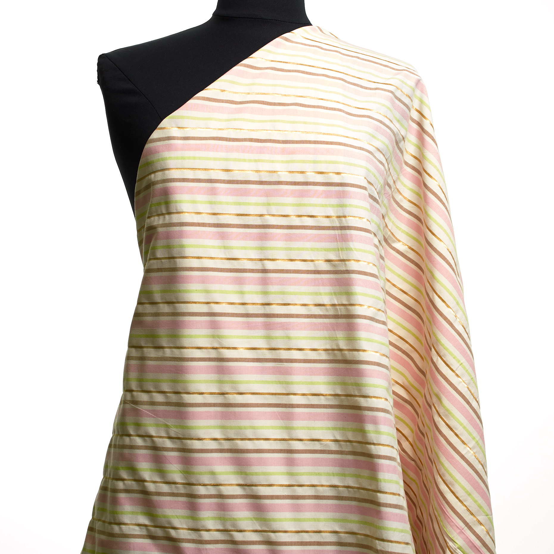 Popeline, Cotone, Lurex, Blushing Bride