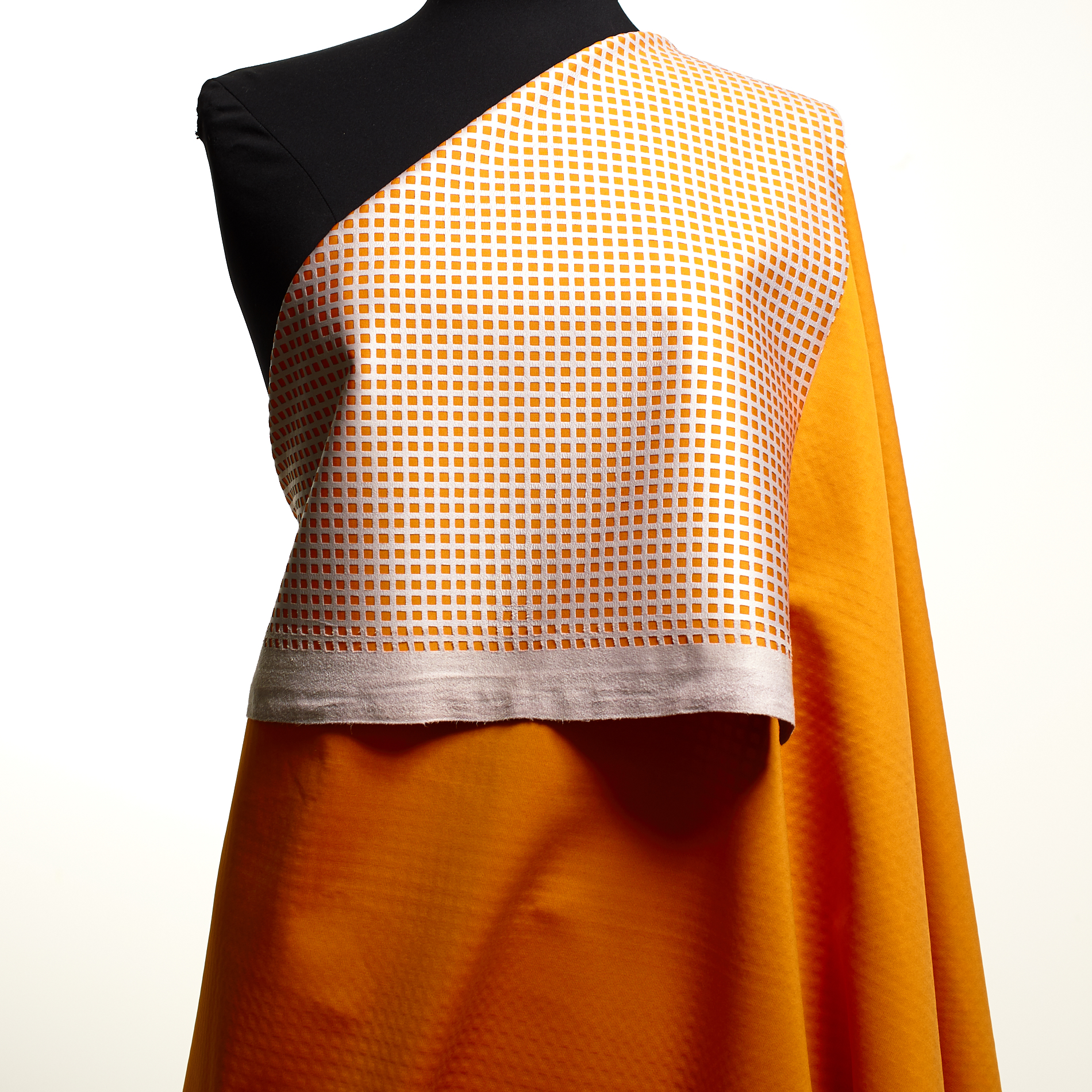 VISCOSE, BONDED, ORANGE OCHRE
