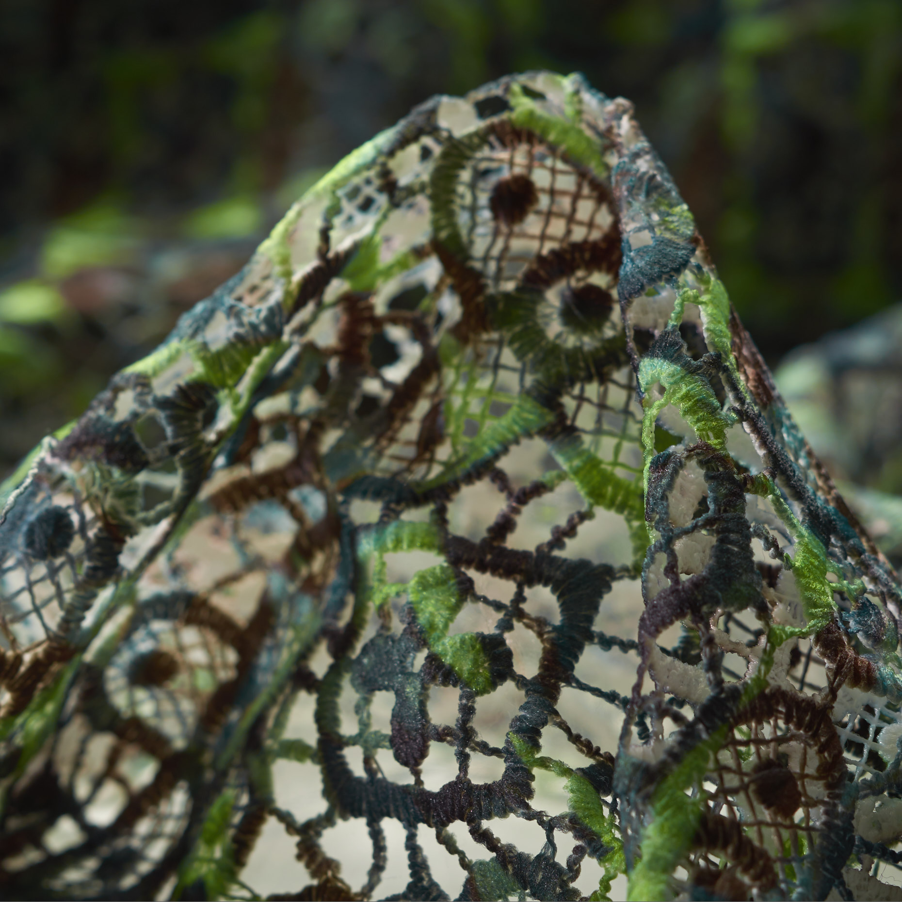 LACE, PRINTED, GRANNY SMITH
