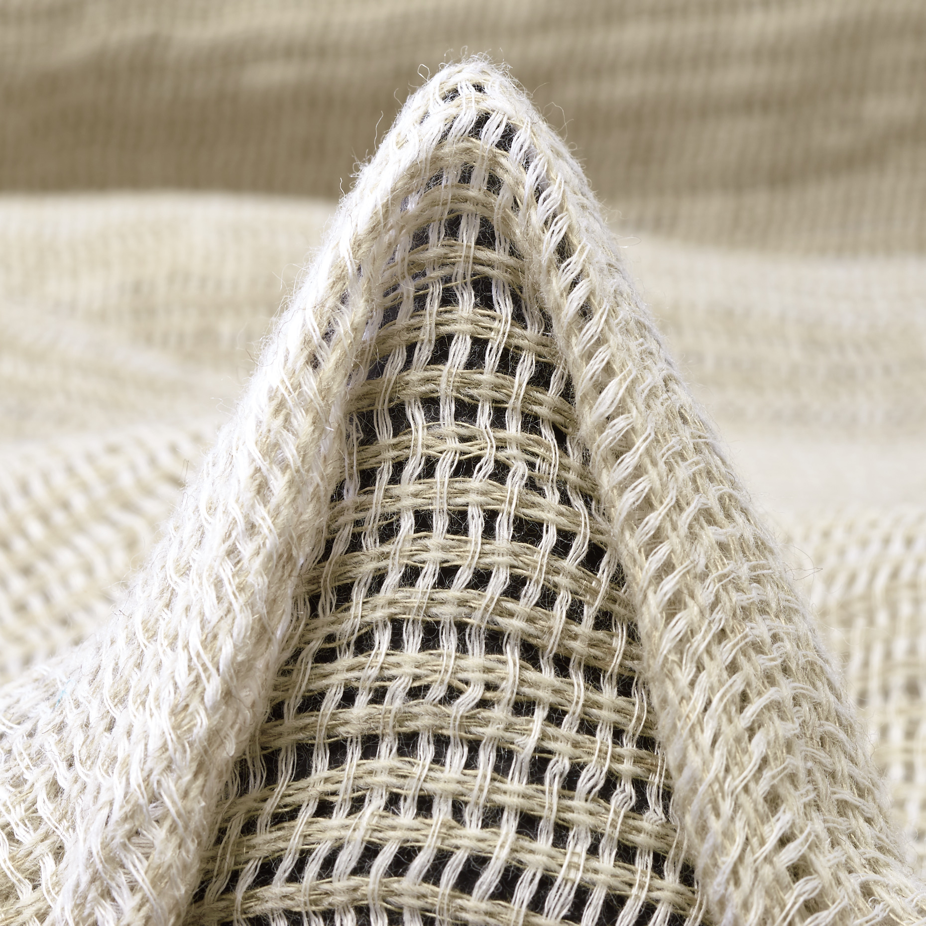 Rete, Lino, Oyster Gray&Snow White (F000053789)