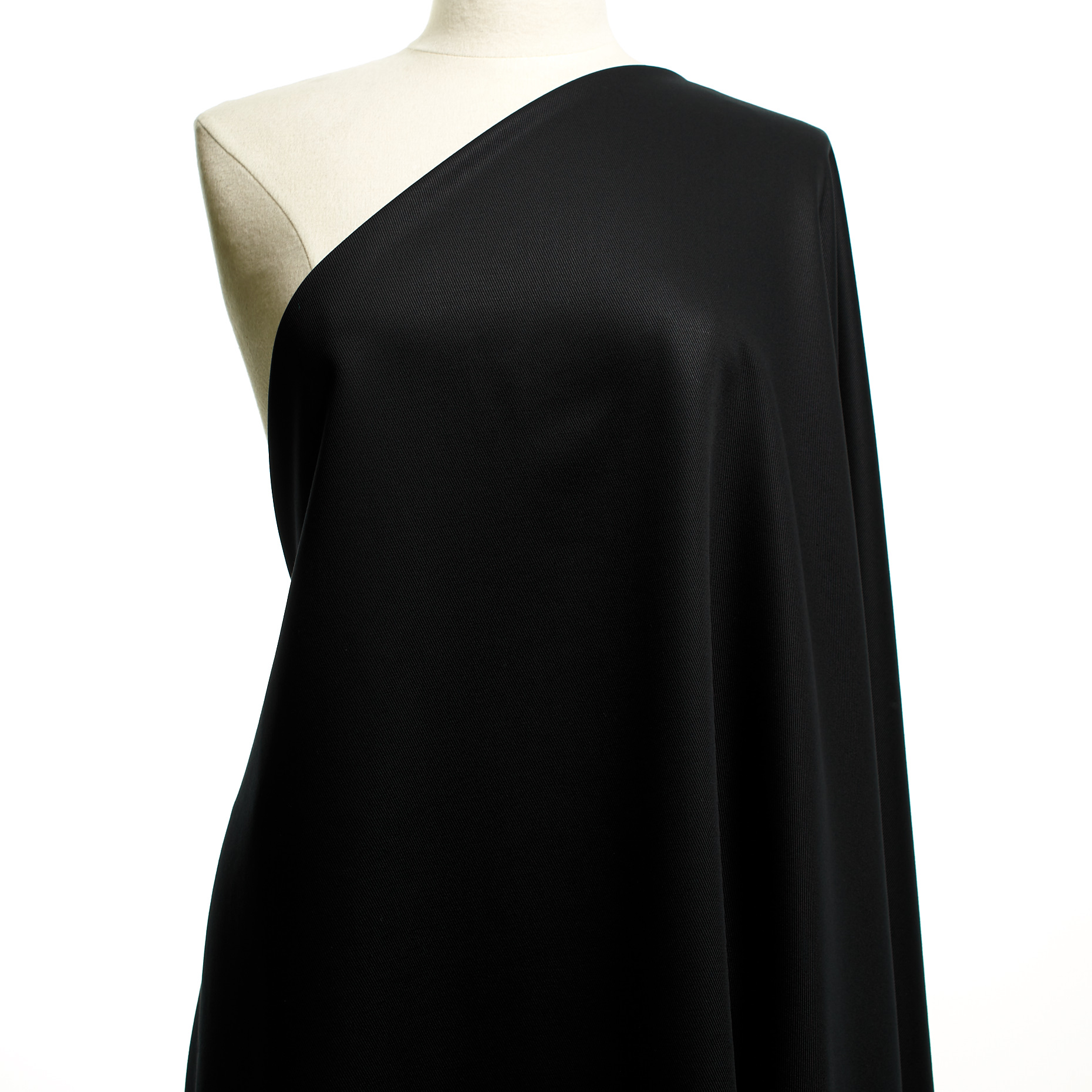 Twill, Lyocell, Jet Black