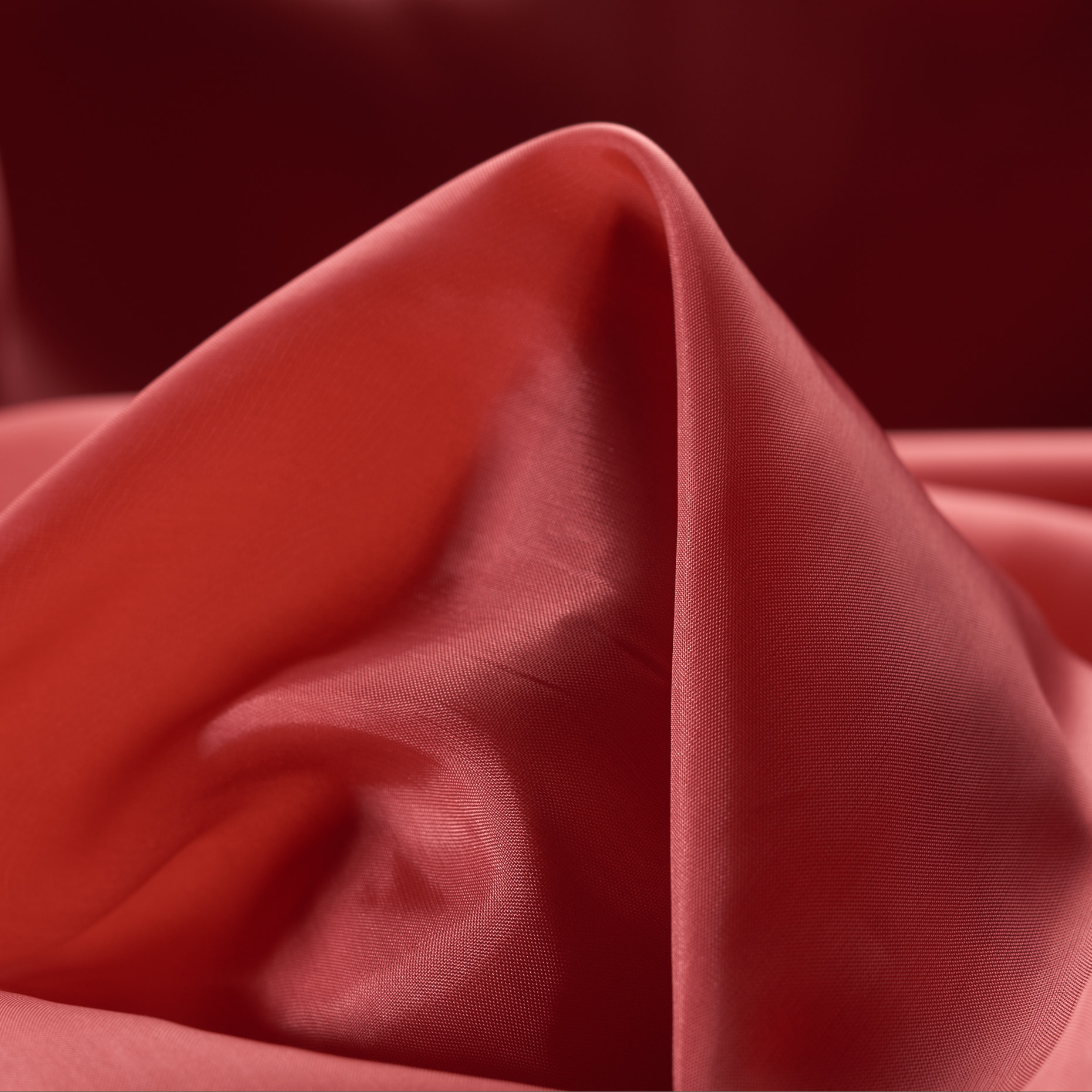CUPRO, LINING, ORANGE RED