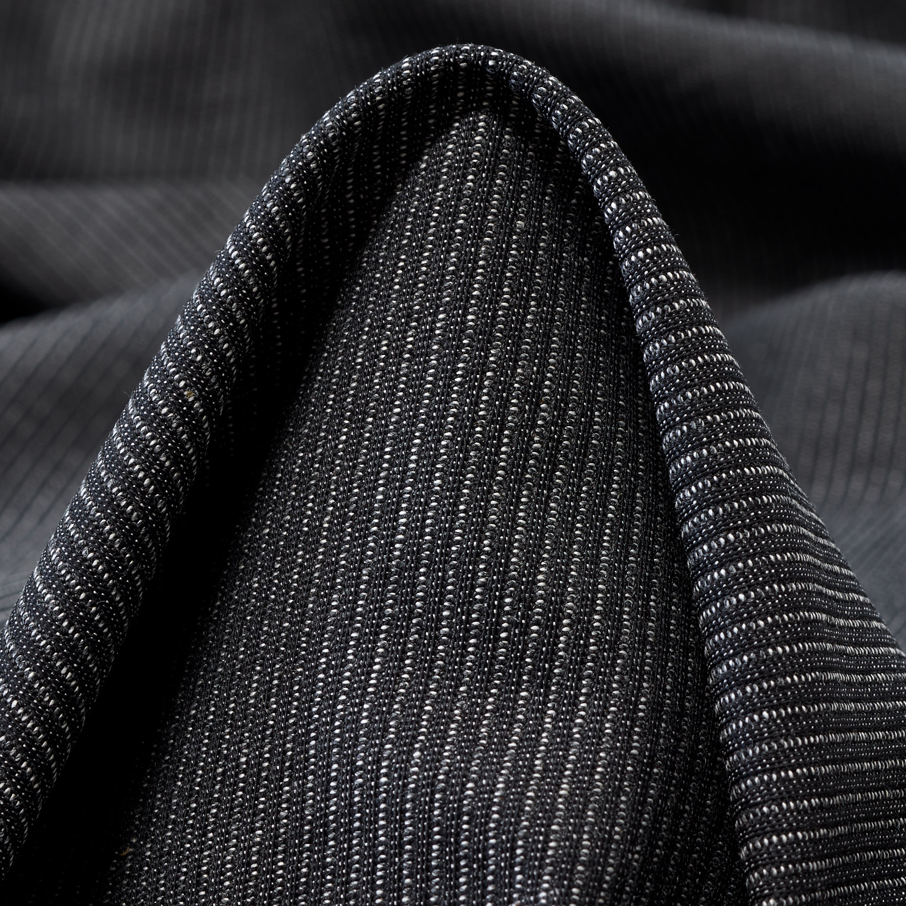 Twill, Virgin Wool, Elastic, Steel Gray