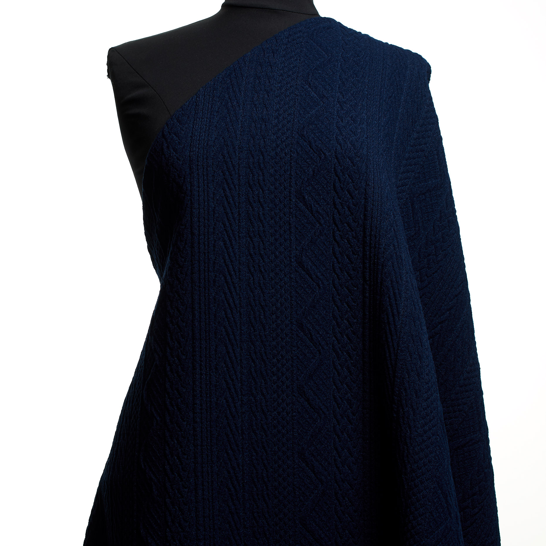 JACQUARD, TONE ON TONE, DARK SAPPHIRE