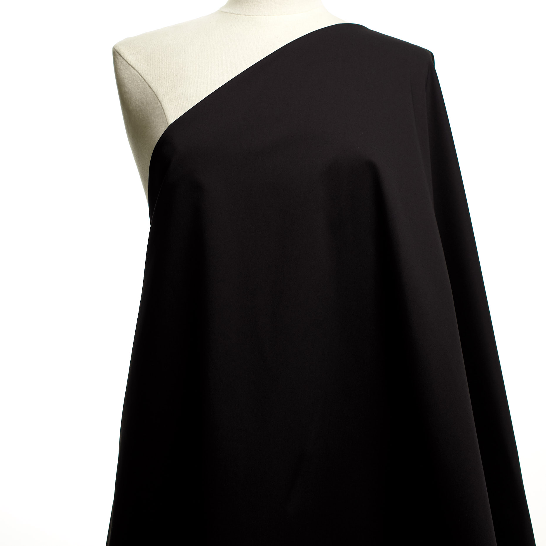 Twill, Cotton Elastic, Coffee