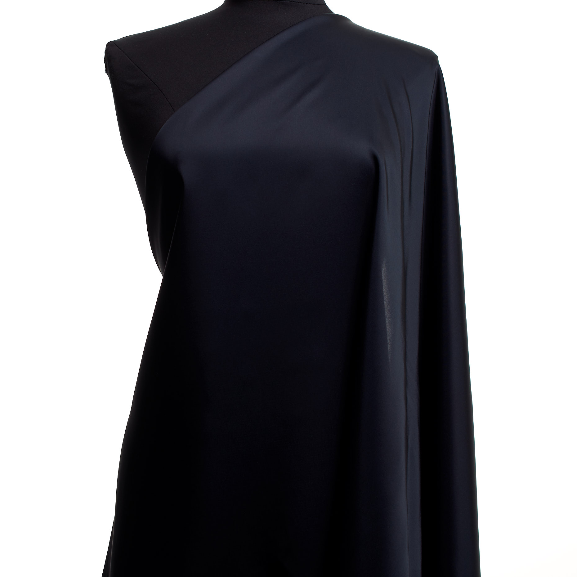 Satin, Acetate, Silk, Polar Night