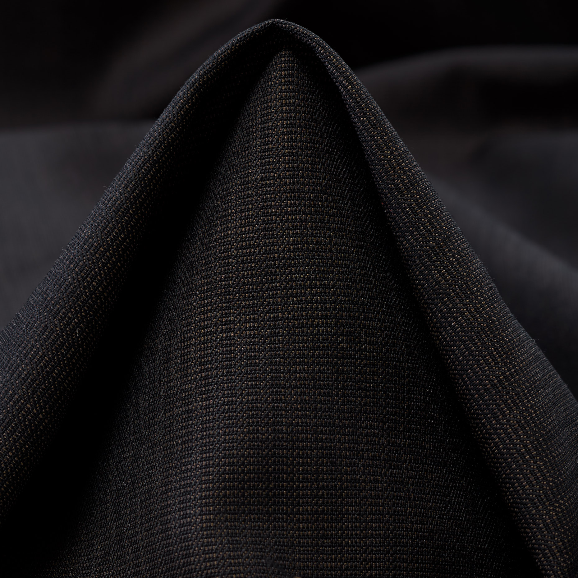 Cool Wool, Streifen, Espresso
