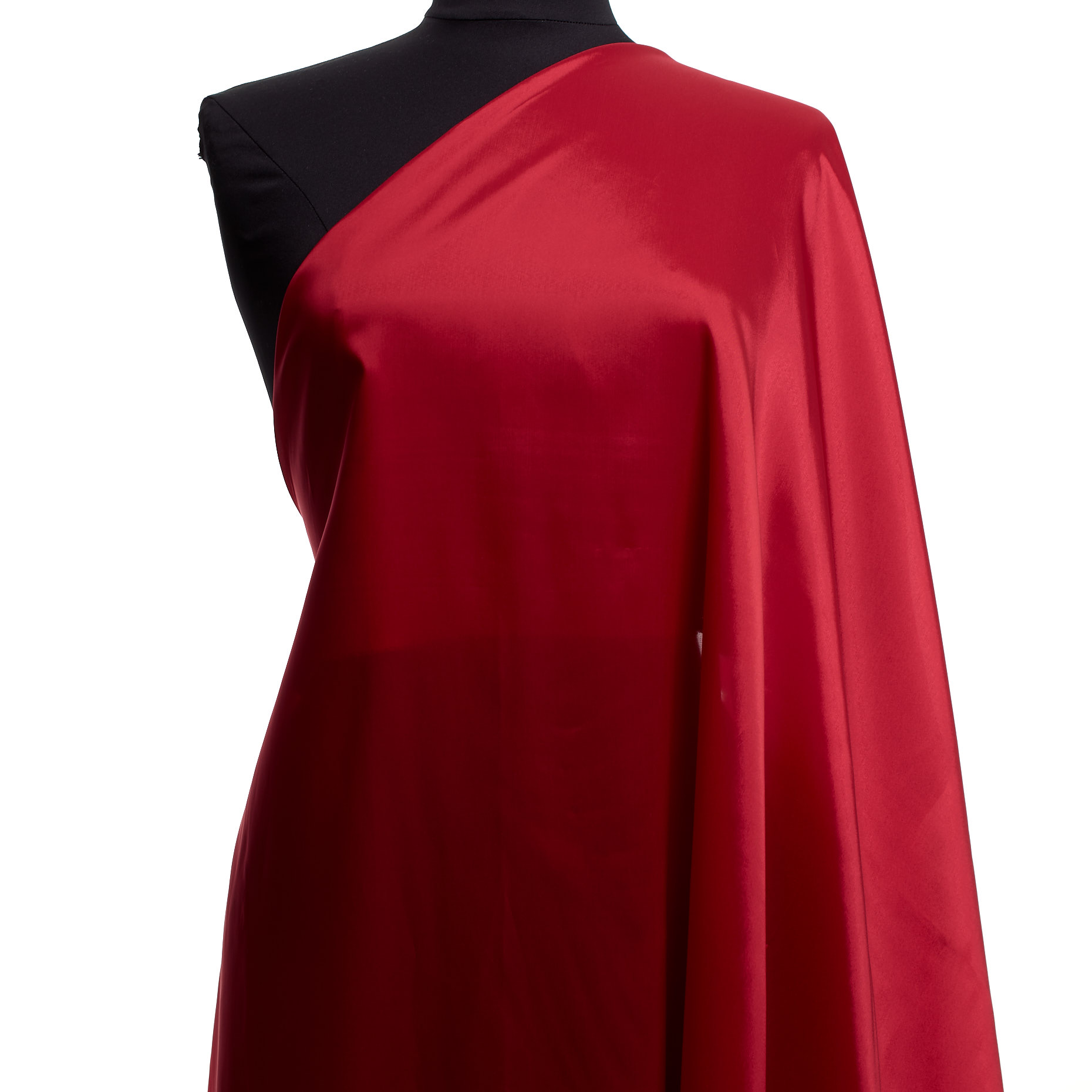 Cupro, Elastic, Tango Red