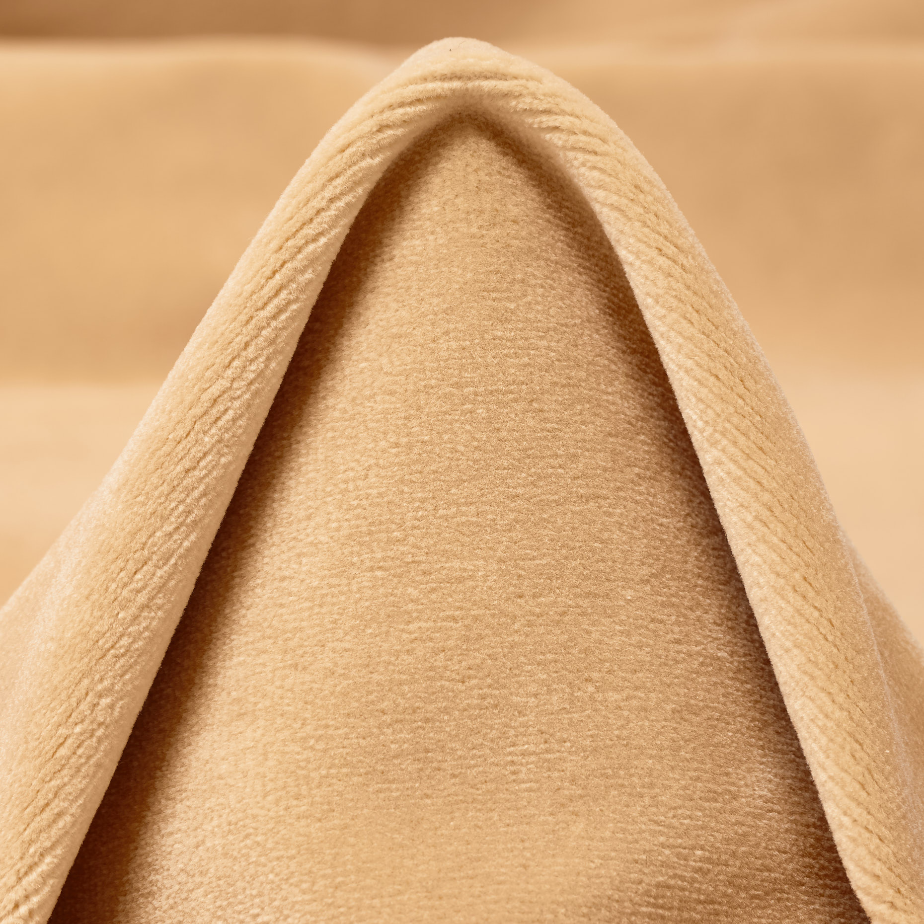 Velours, Coton, Sand