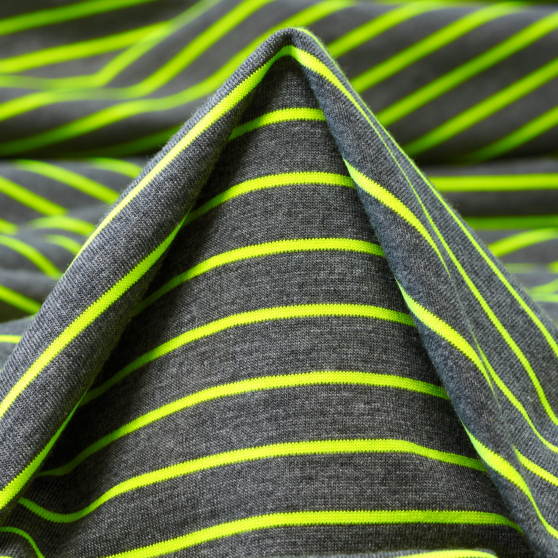 Джерси, Полоска, Neon Yellow&Asphalt