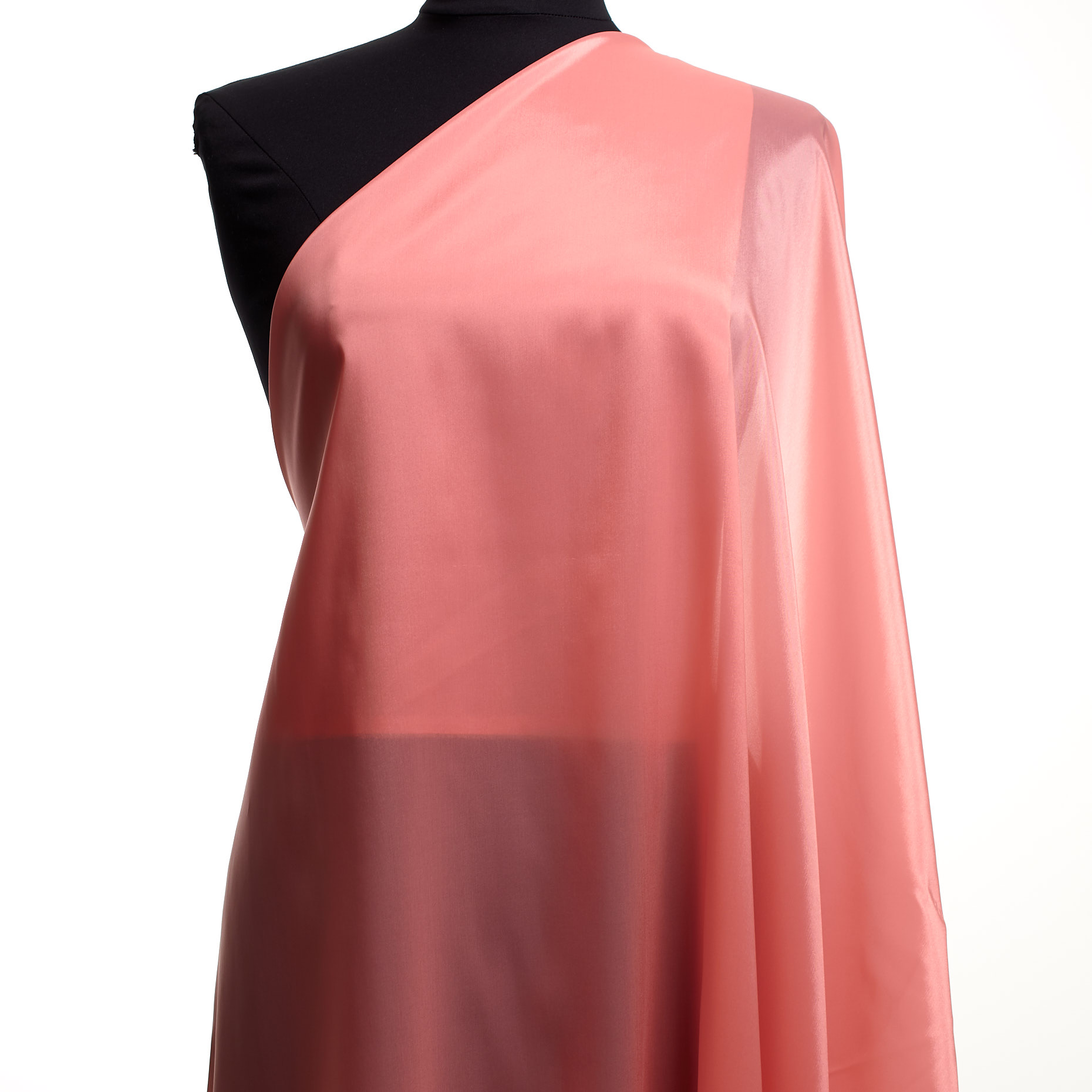 Cupro, Elastic, Candy Pink