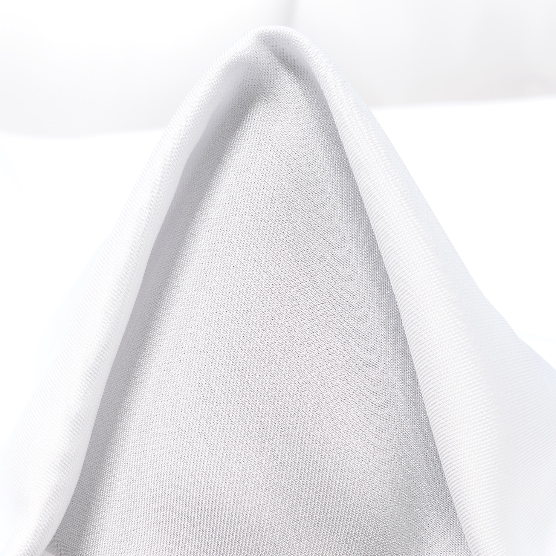 SATIN, TWILL, BRILLIANT WHITE