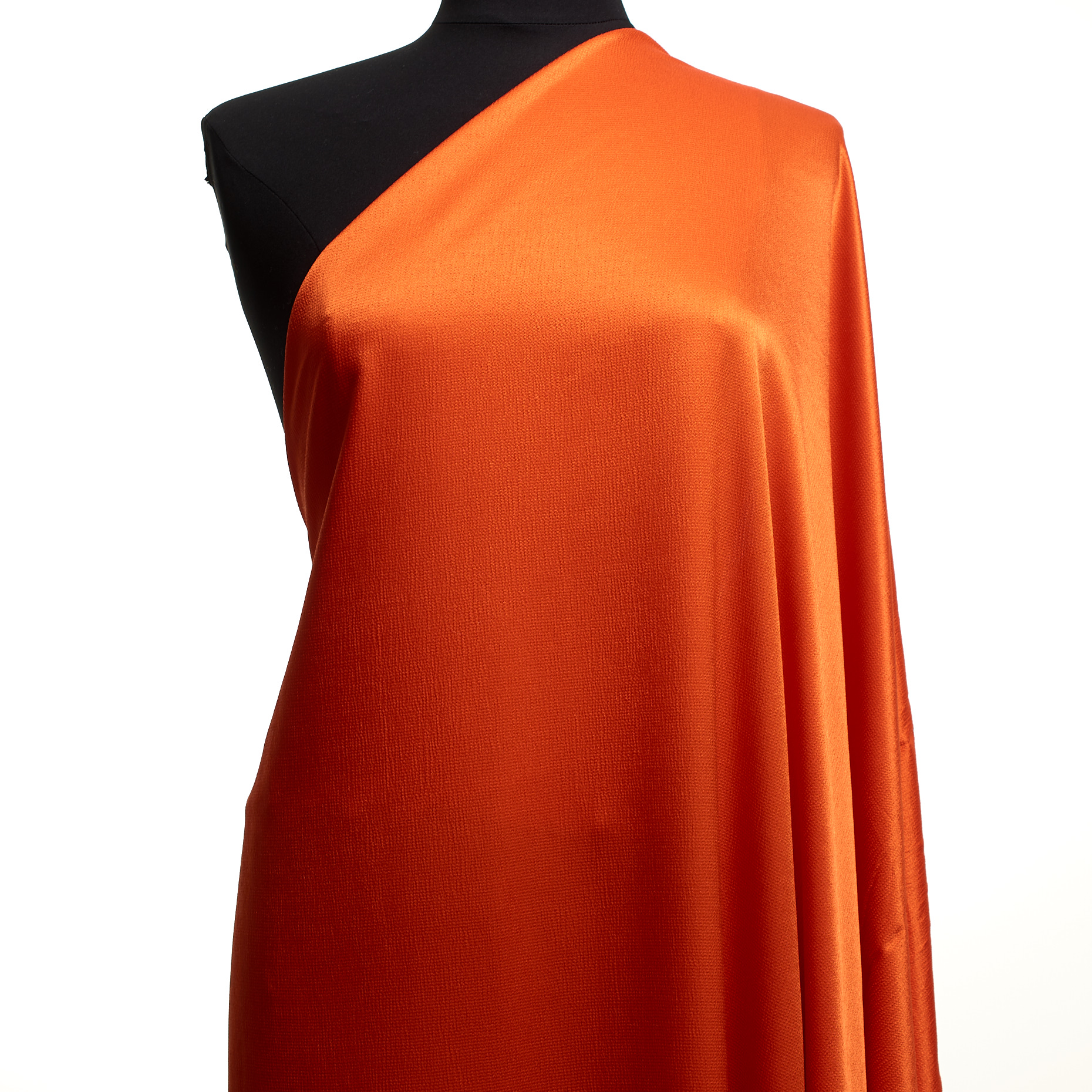 VISCOSE, MICRO STRUCTURE, SHIMMERING, MANDARIN RED