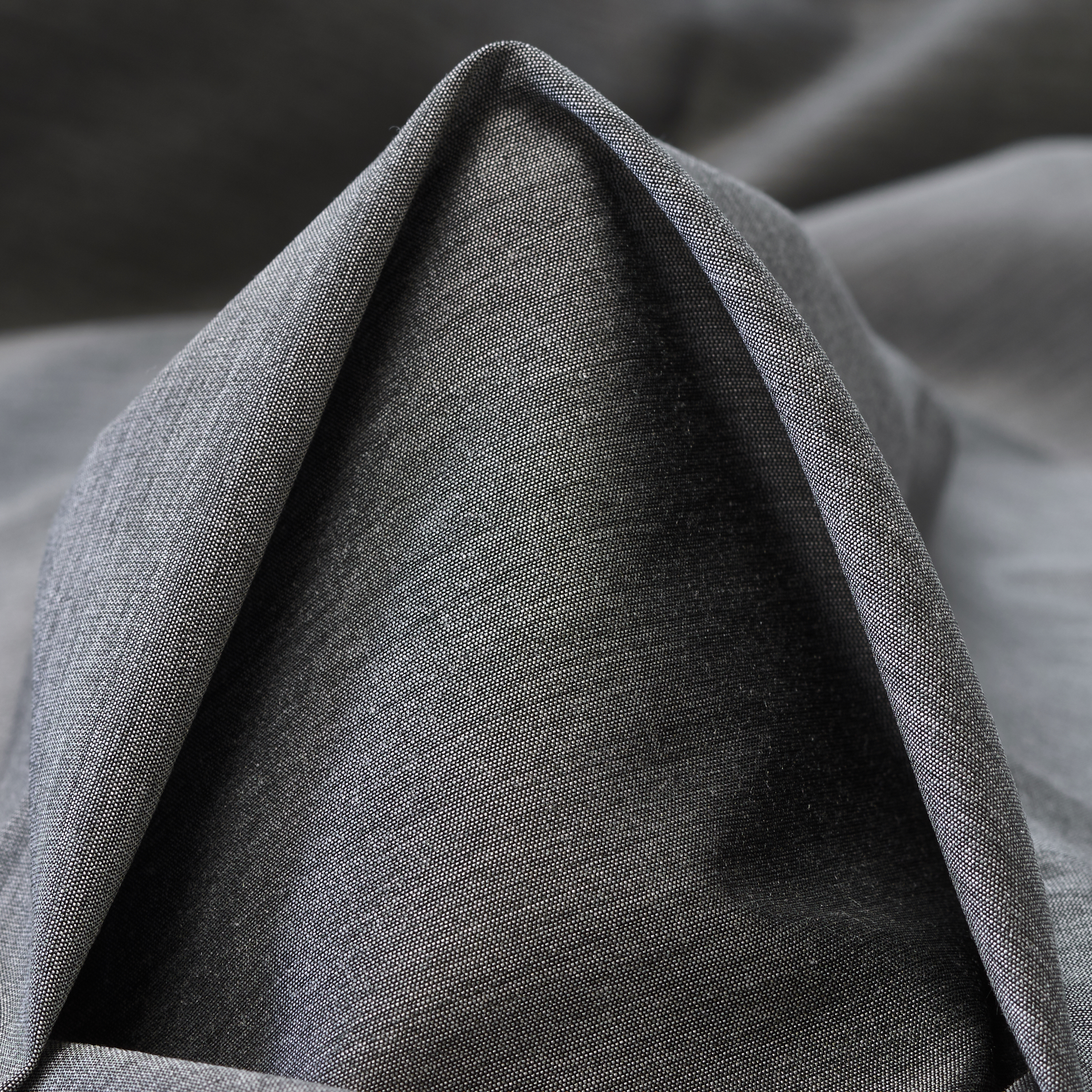 Batyst, Wiskoza, Melange, Steeple Gray