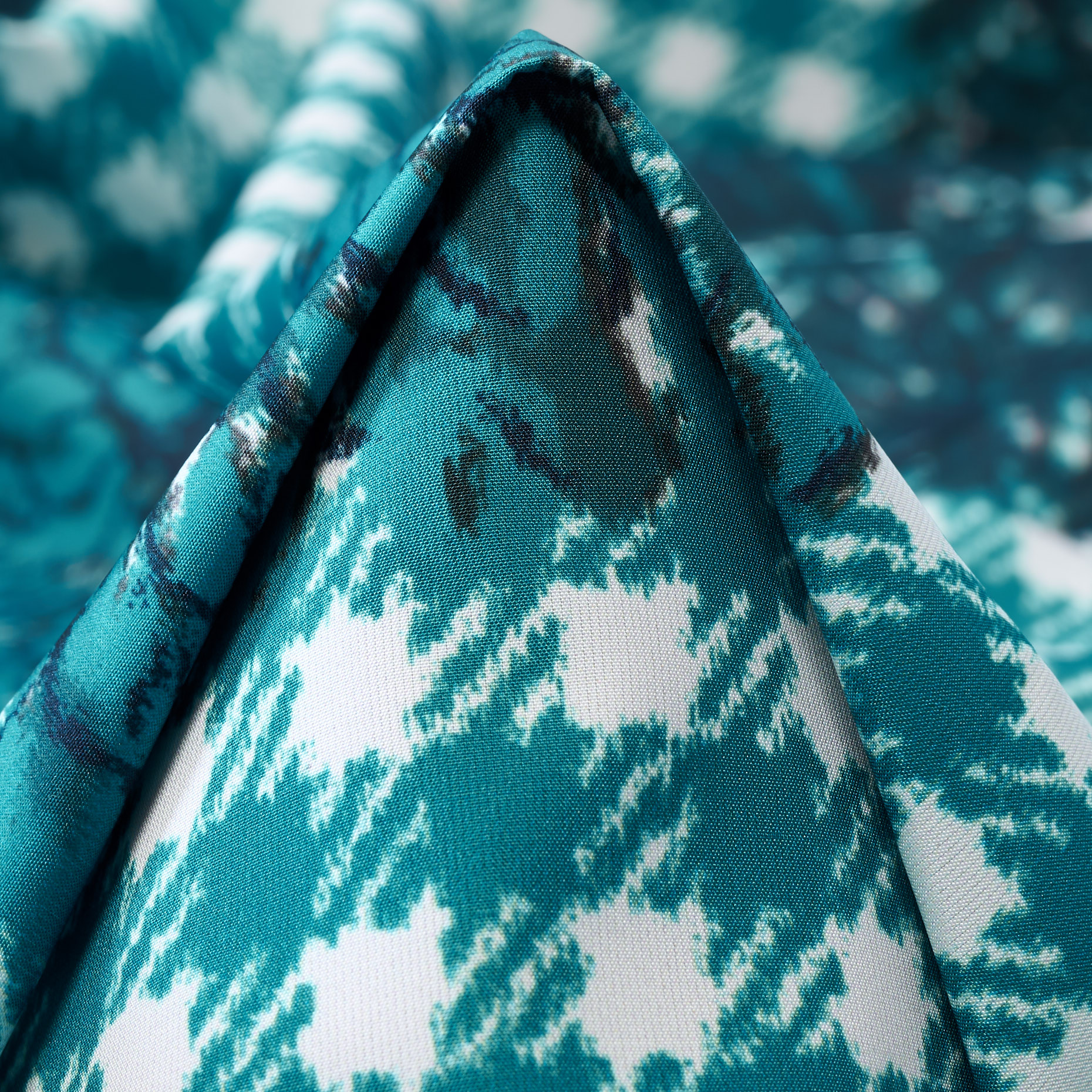 Outdoor, Pepita, Estampado, Teal Green
