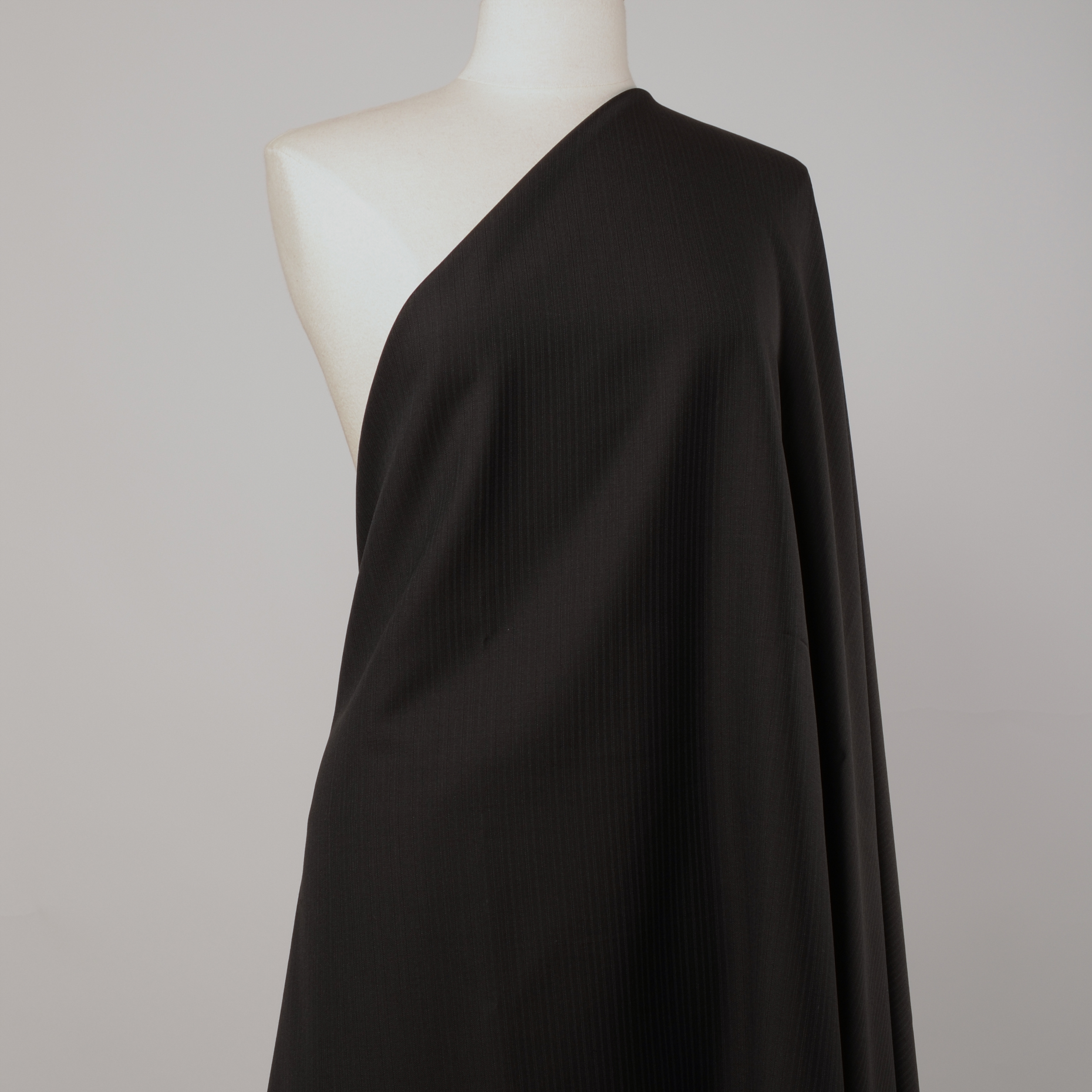 COOL WOOL, VIRGIN WOOL, PINSTRIPES, VOLCANIC ASH