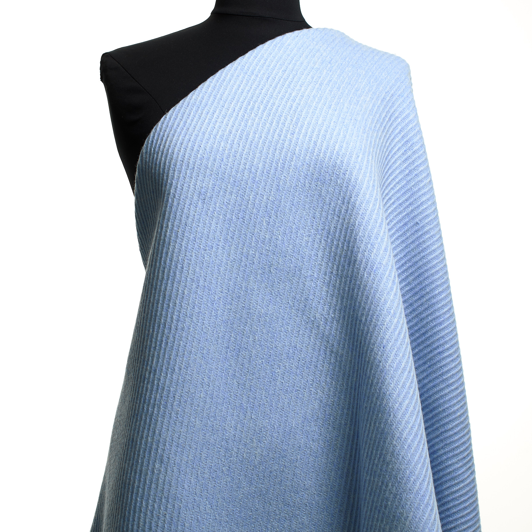 Twill, Lana Vergine, Melange, Airy Blue