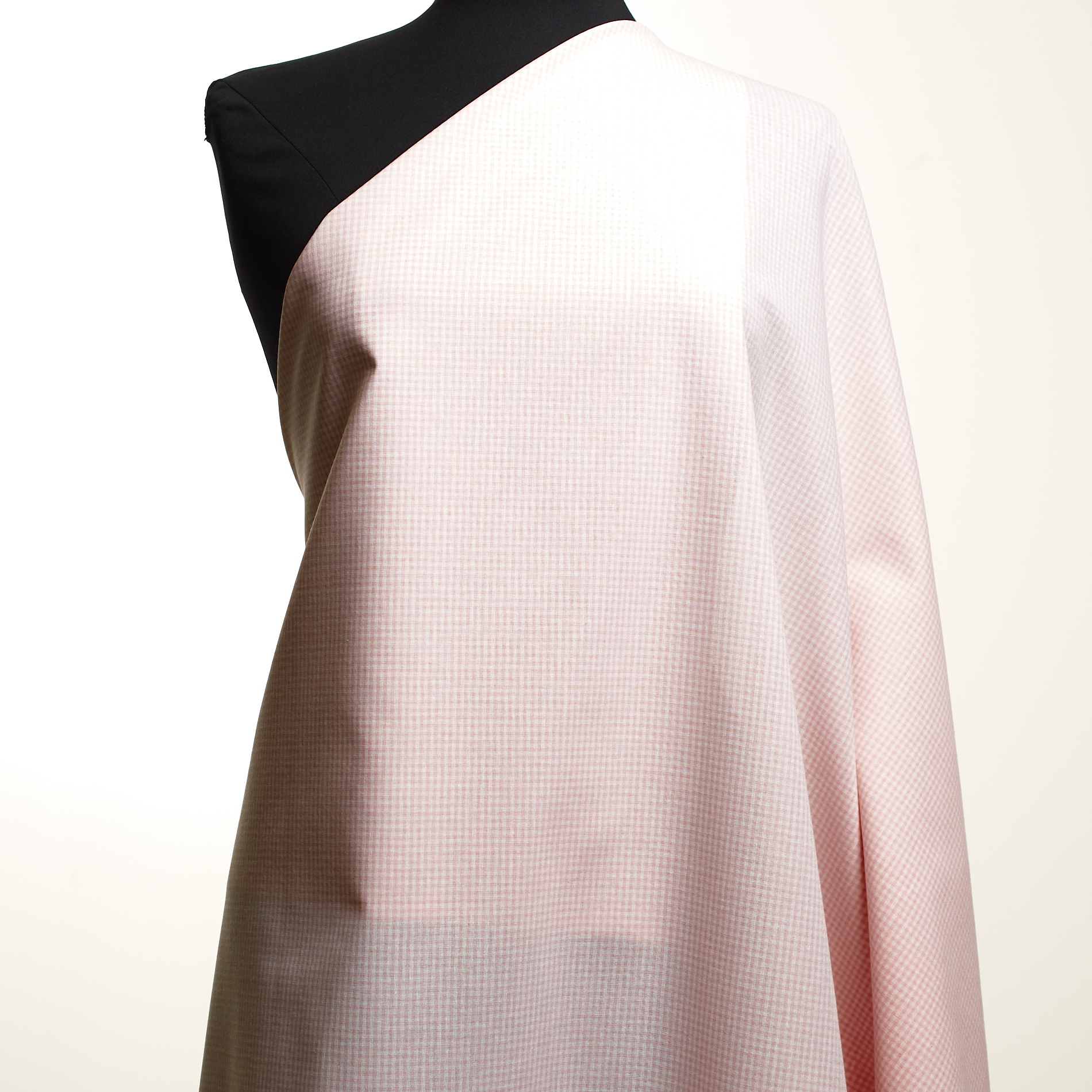 COTTON, PEPITA, BLUSHING BRIDE