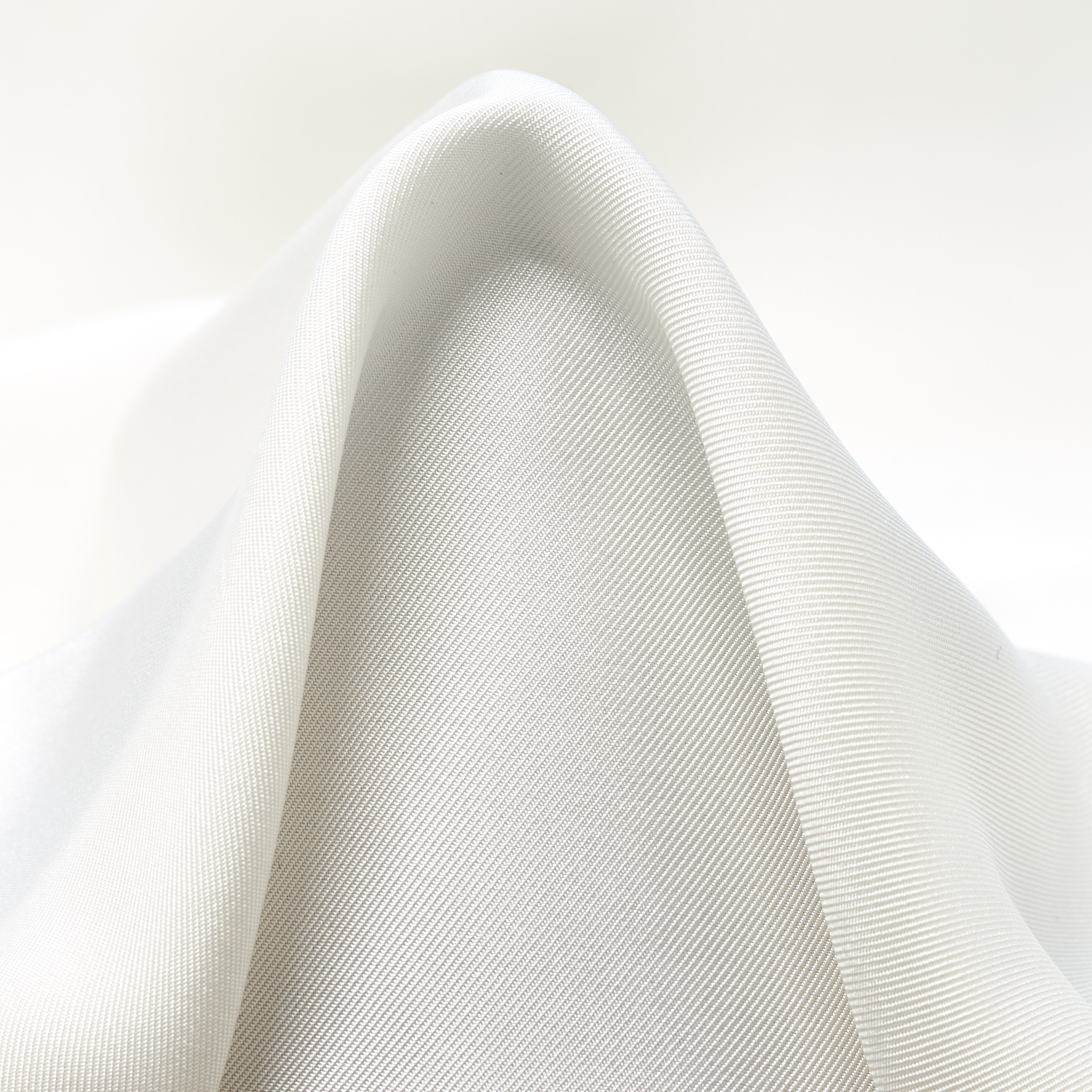 Sergé, Soie, Brilliant White