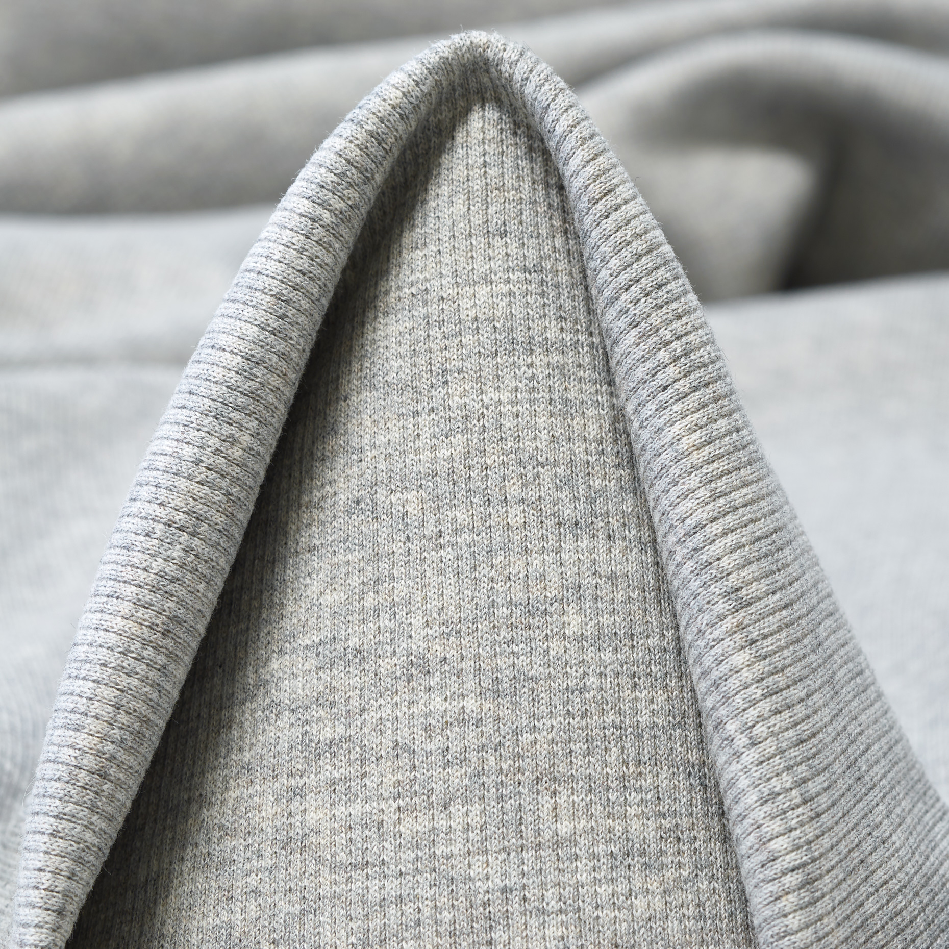 Jersey a costine, Cotone, Stretch, Lunar Rock