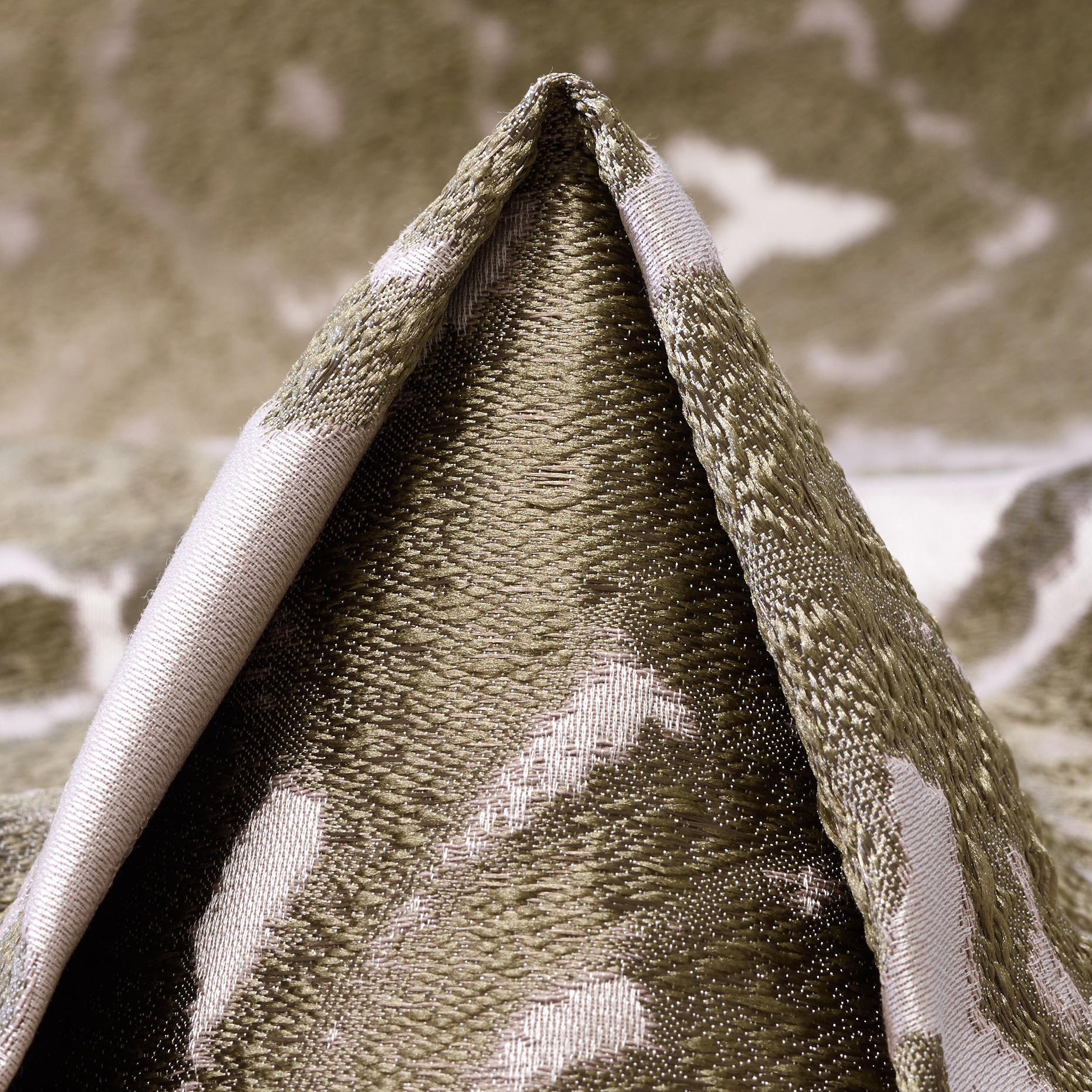 JACQUARD, COTTON, DESERT TAUPE&MOONSTRUCK (F000053794)
