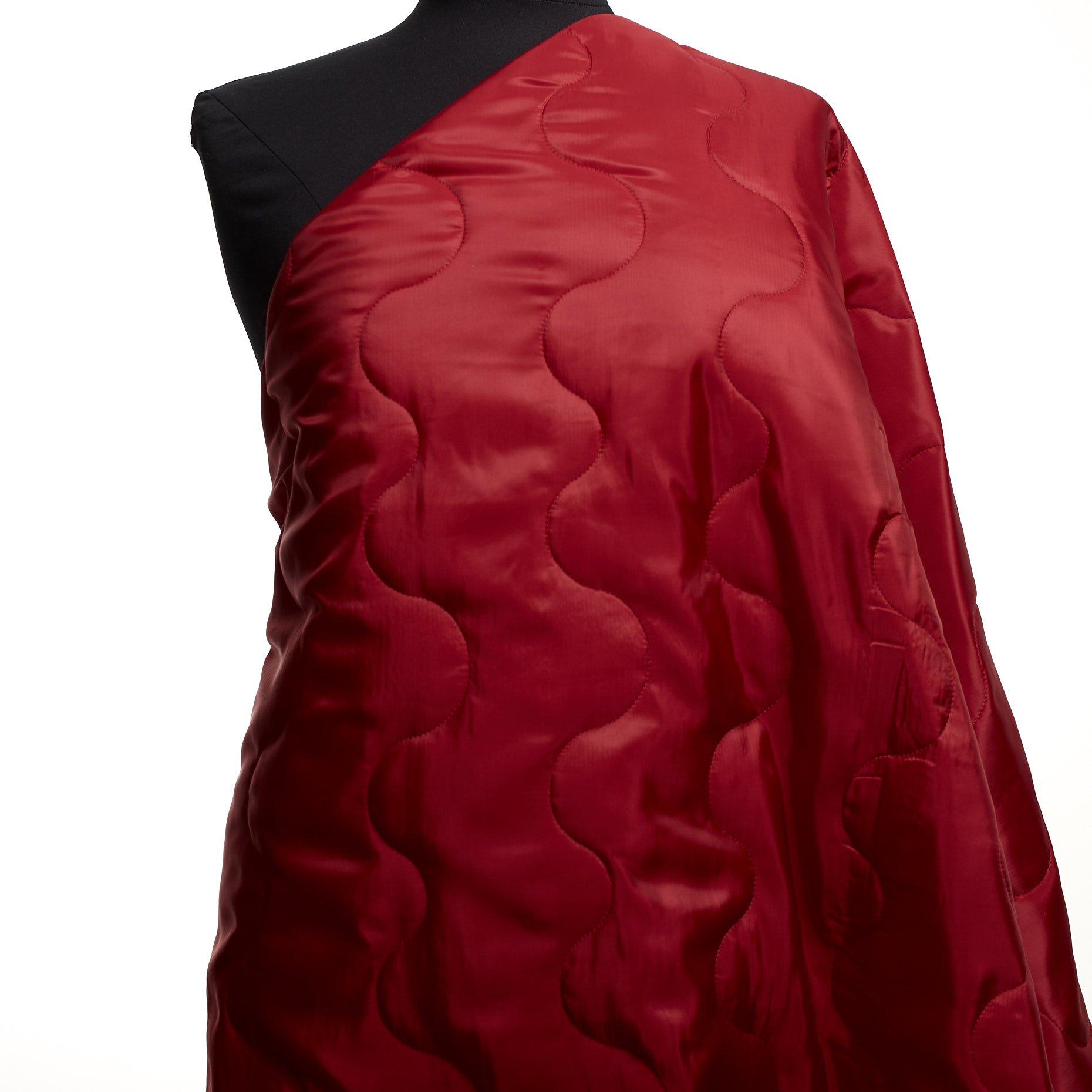 QUILTED, LIPSTICK RED
