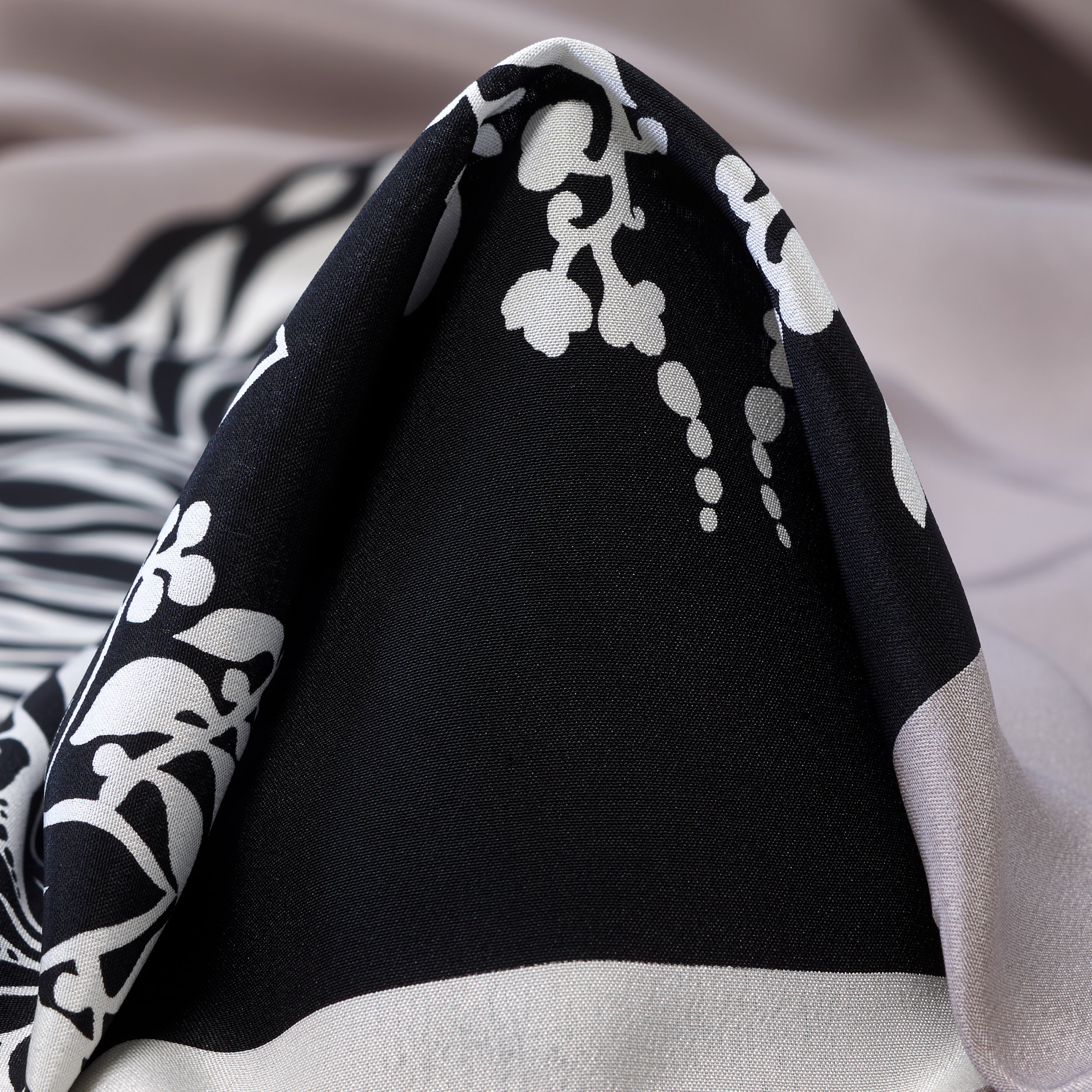 SILK, CRÊPE DE CHINE, PRINTED, CLOUD
