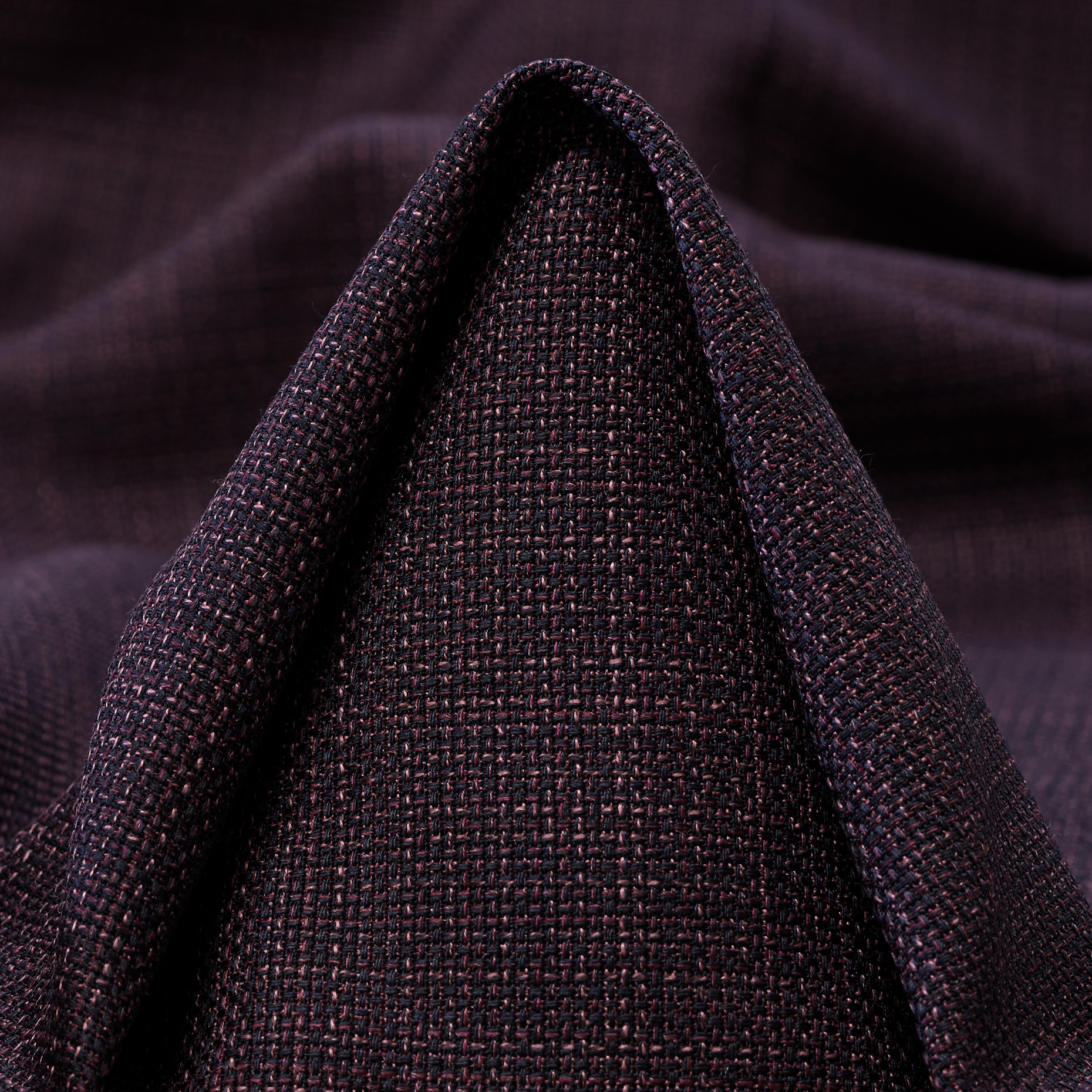 Cool Wool, Lana Vergine, Micro Design, Deep Mahogany (F000052794)