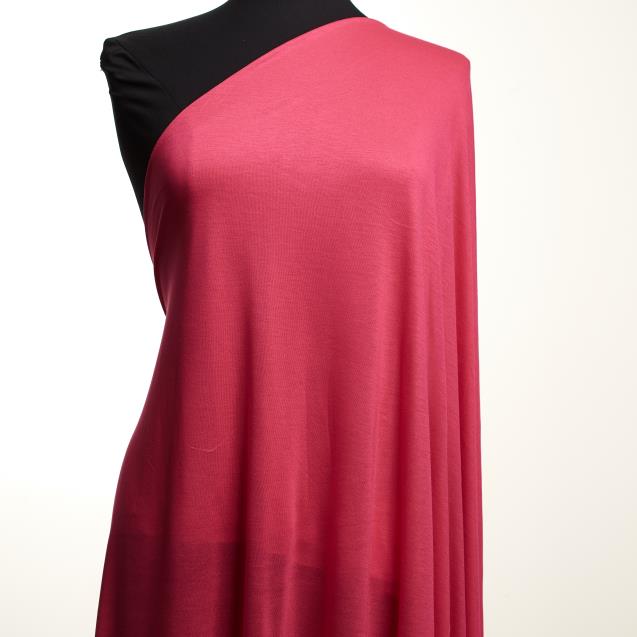 Одиночный Джерси, Вискоза, Hot Pink