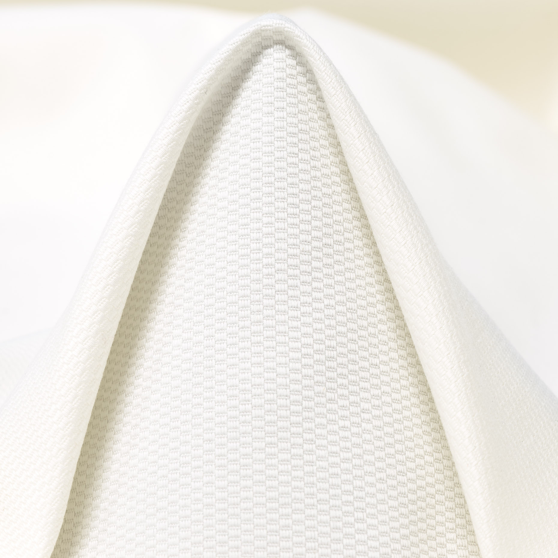 Cotton, Elastic, Micro Structure, Lucent White