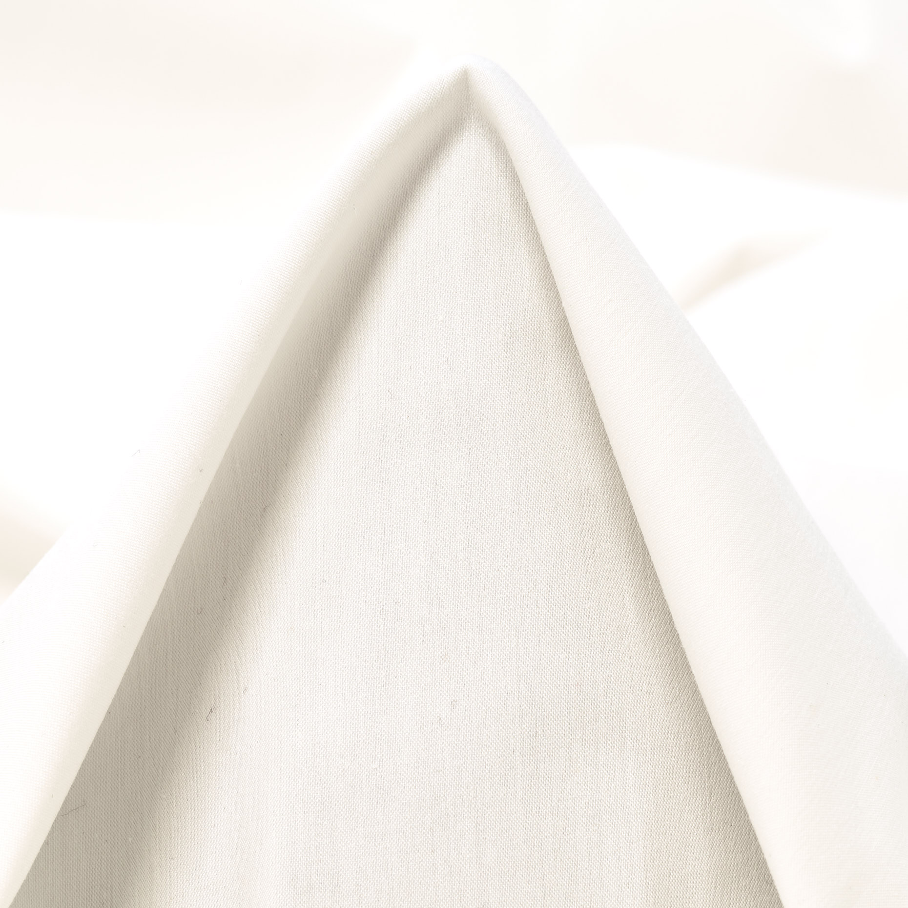 POPLIN, VISCOSE, SNOW WHITE