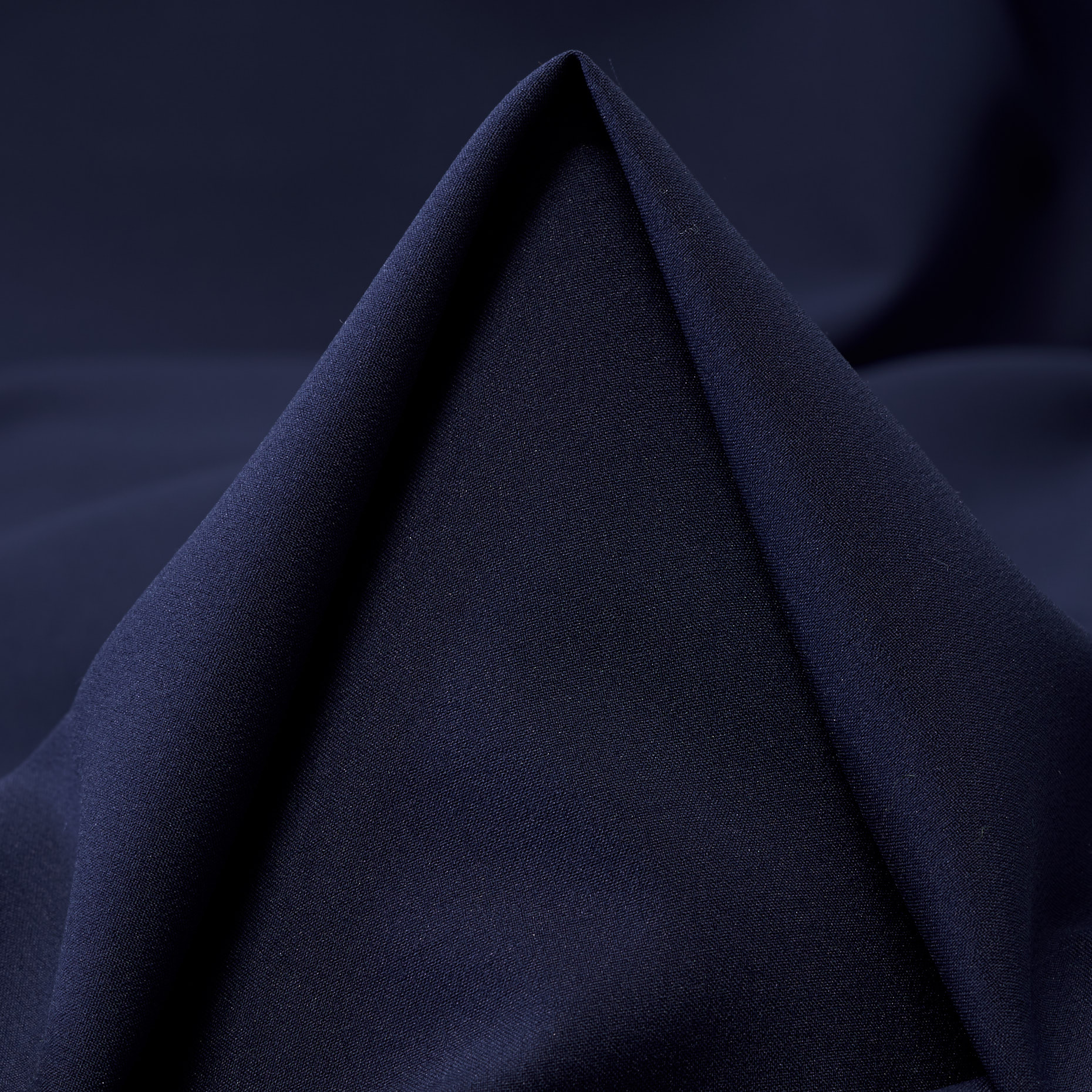 Crêpe De Chine, Stretch, Mood Indigo