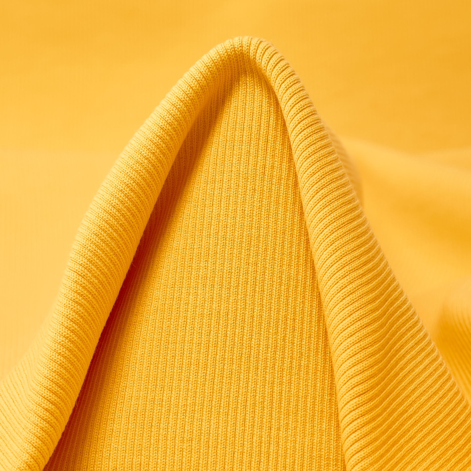 RIB JERSEY, COTTON, ELASTIC, OLD GOLD (F000053415)