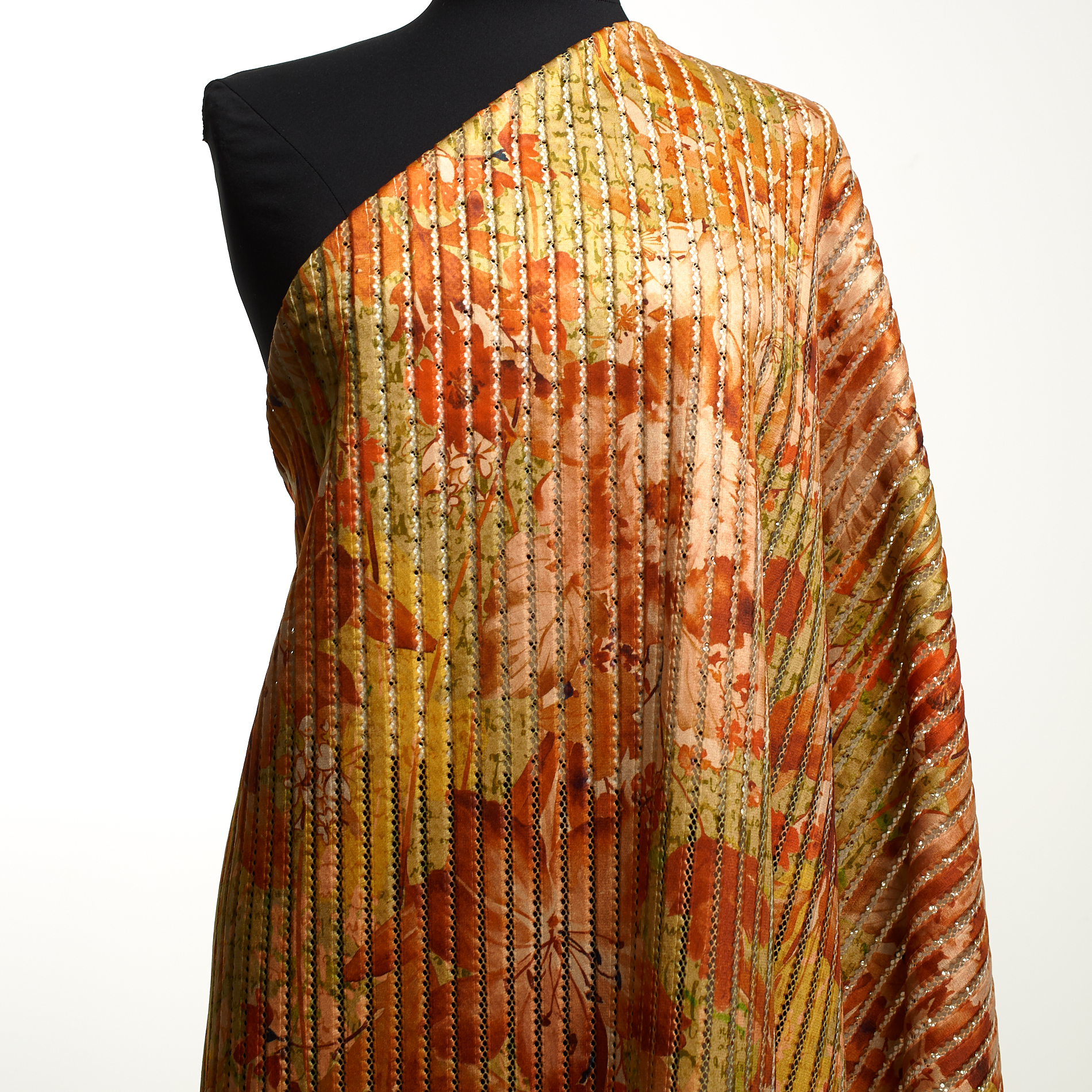 Mesh, Floreale, Pumpkin