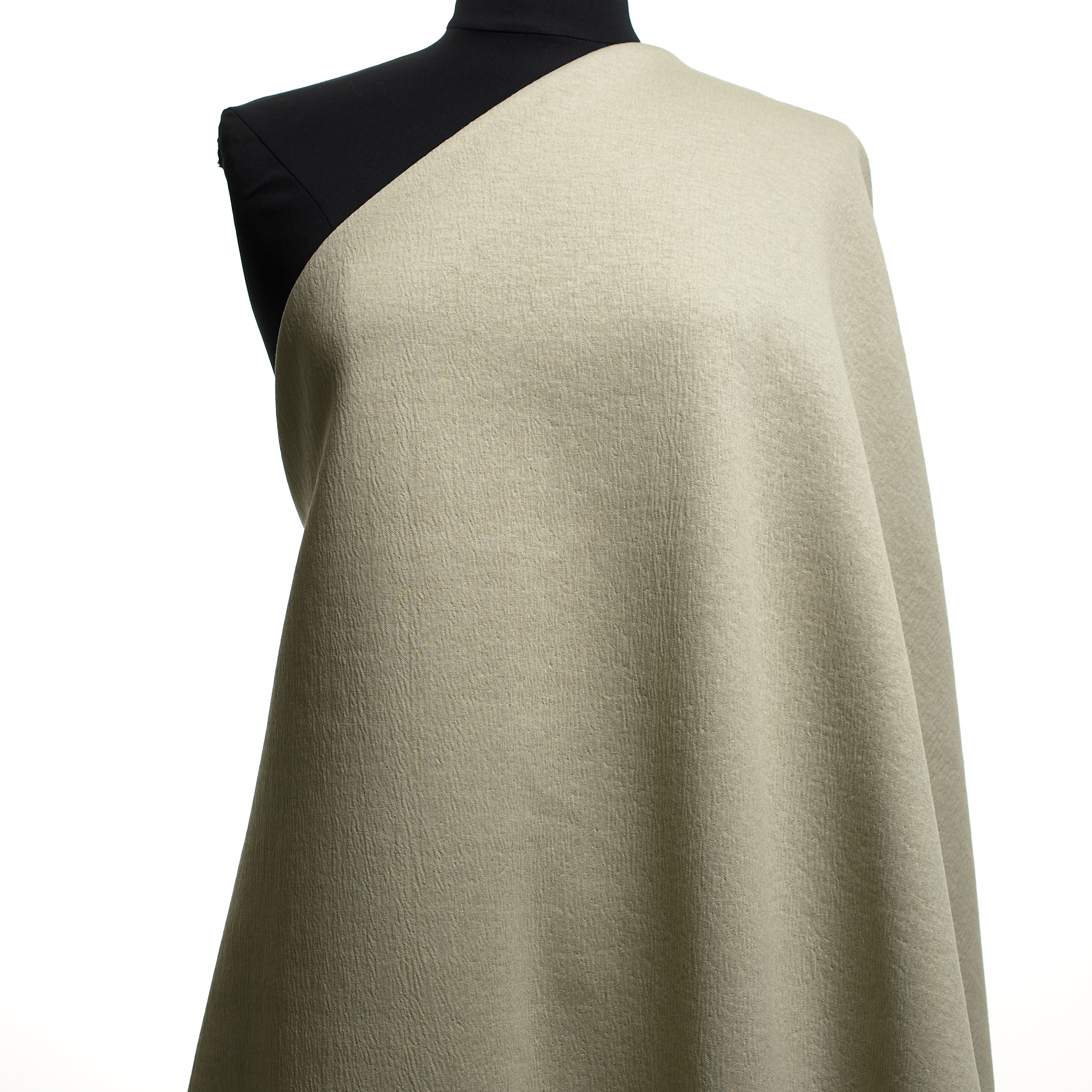 DOUBLE JERSEY, COTTON, SILVER GREEN
