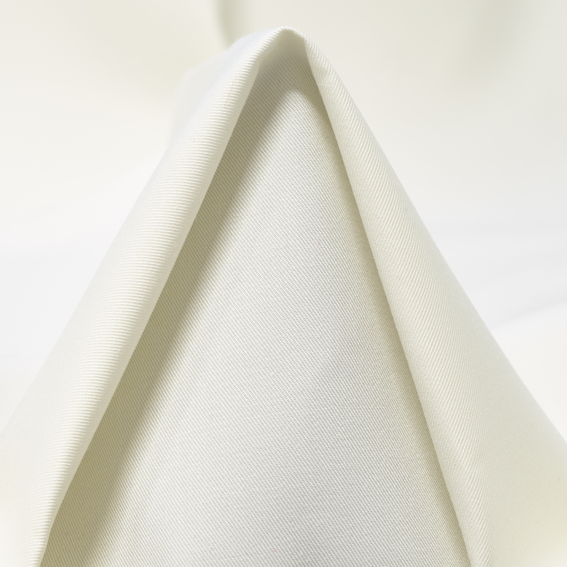 TWILL, COTTON, STIFF, LUCENT WHITE