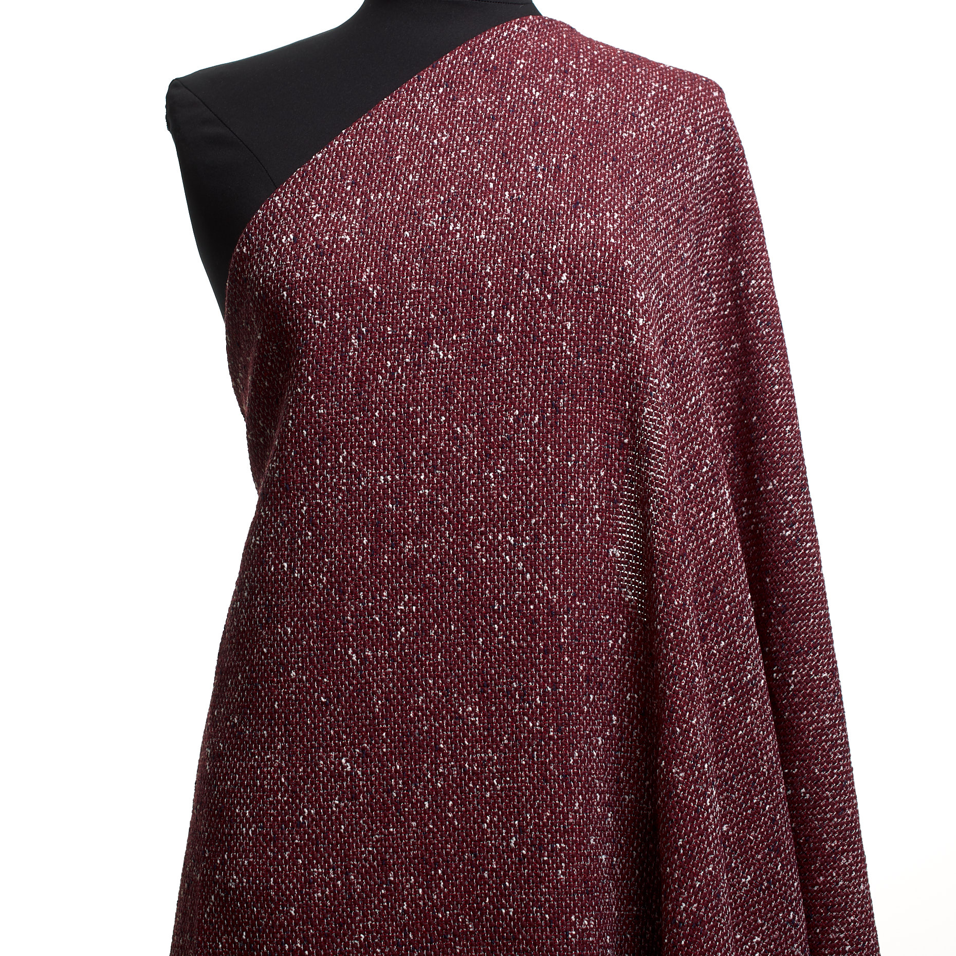 CHANEL, COTTON BLEND, MERLOT
