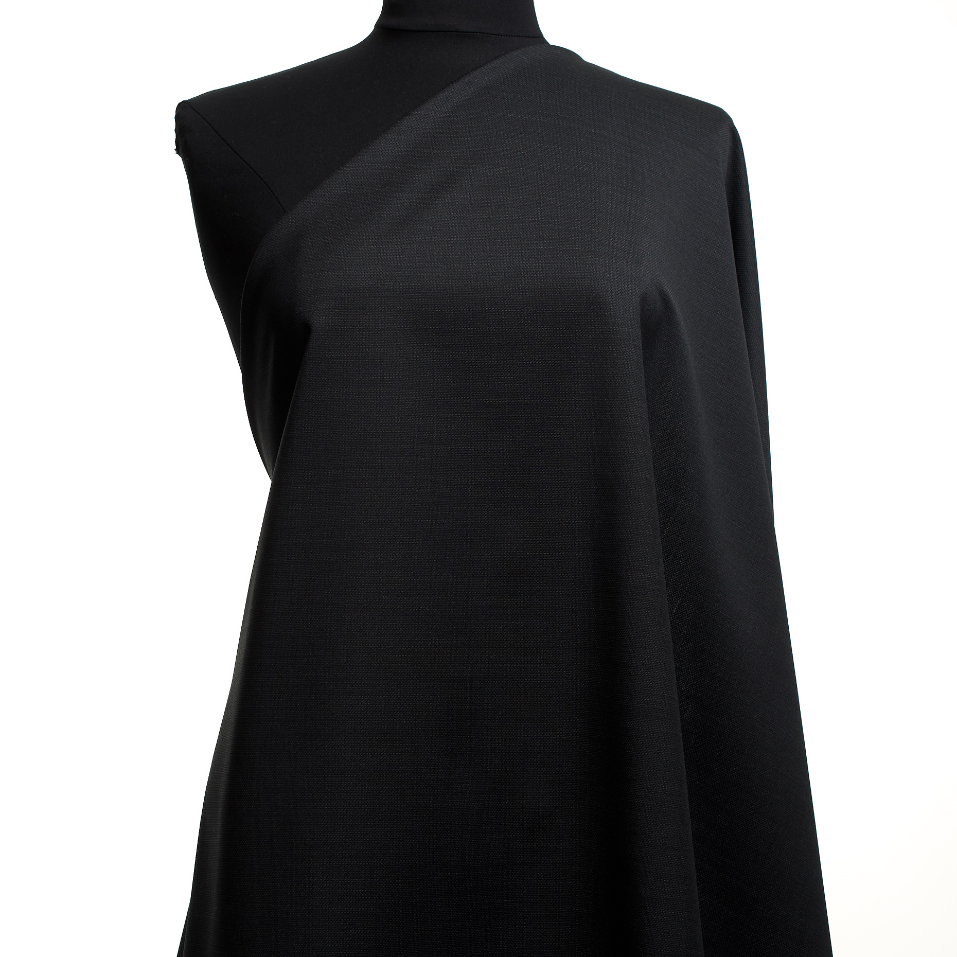 Cool Wool, Virgin Wool, Elastic, Black Ink
