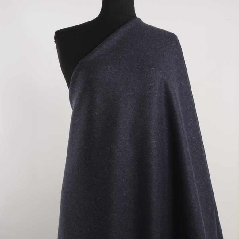 Jersey, Melange, Blue Indigo