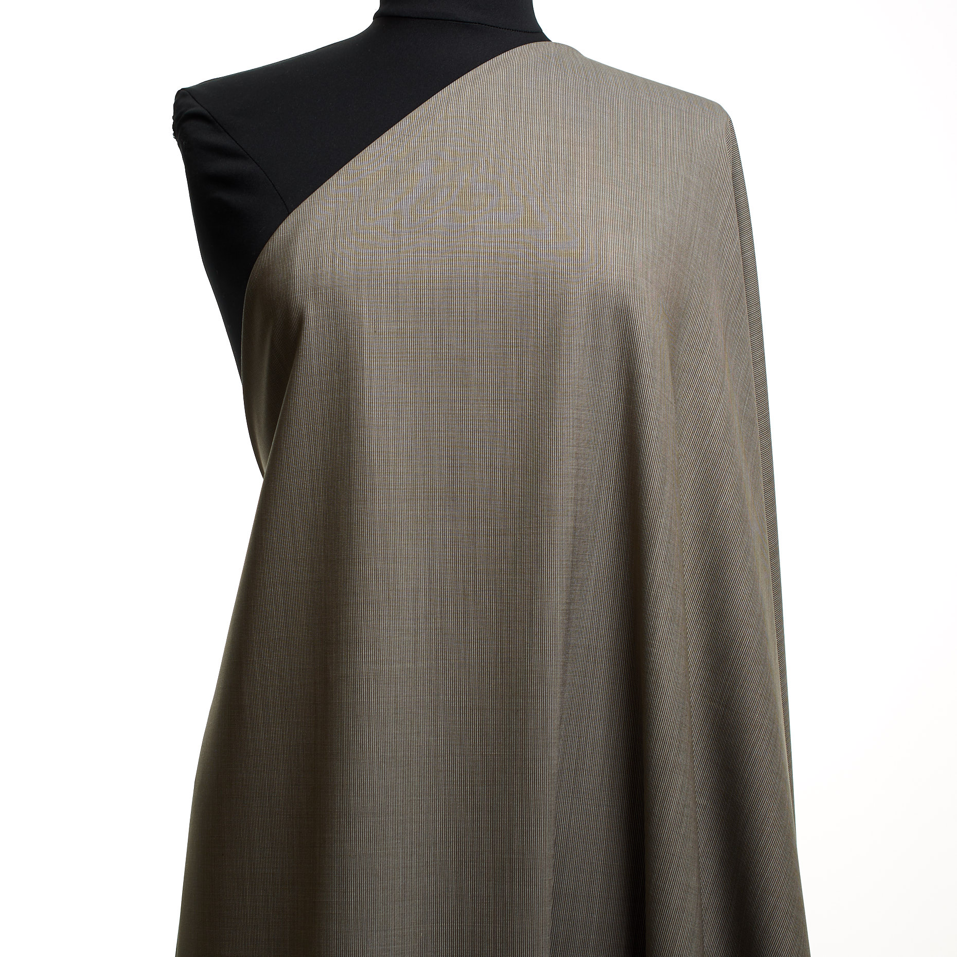 COOL WOOL, STRIPES, DUSTY TAUPE