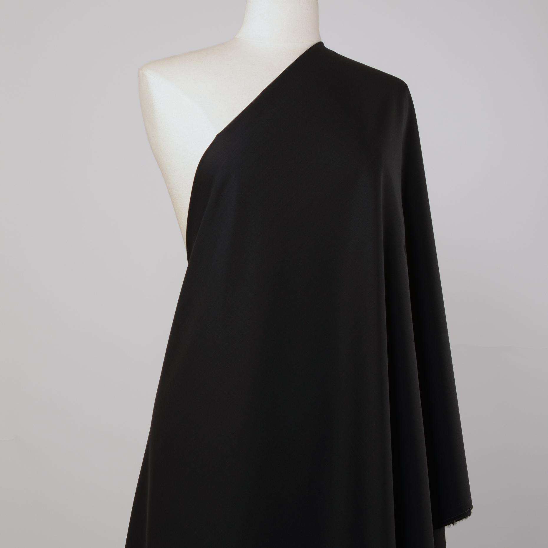 Cool Wool, Lana Vergine, Stretch, Raven Black