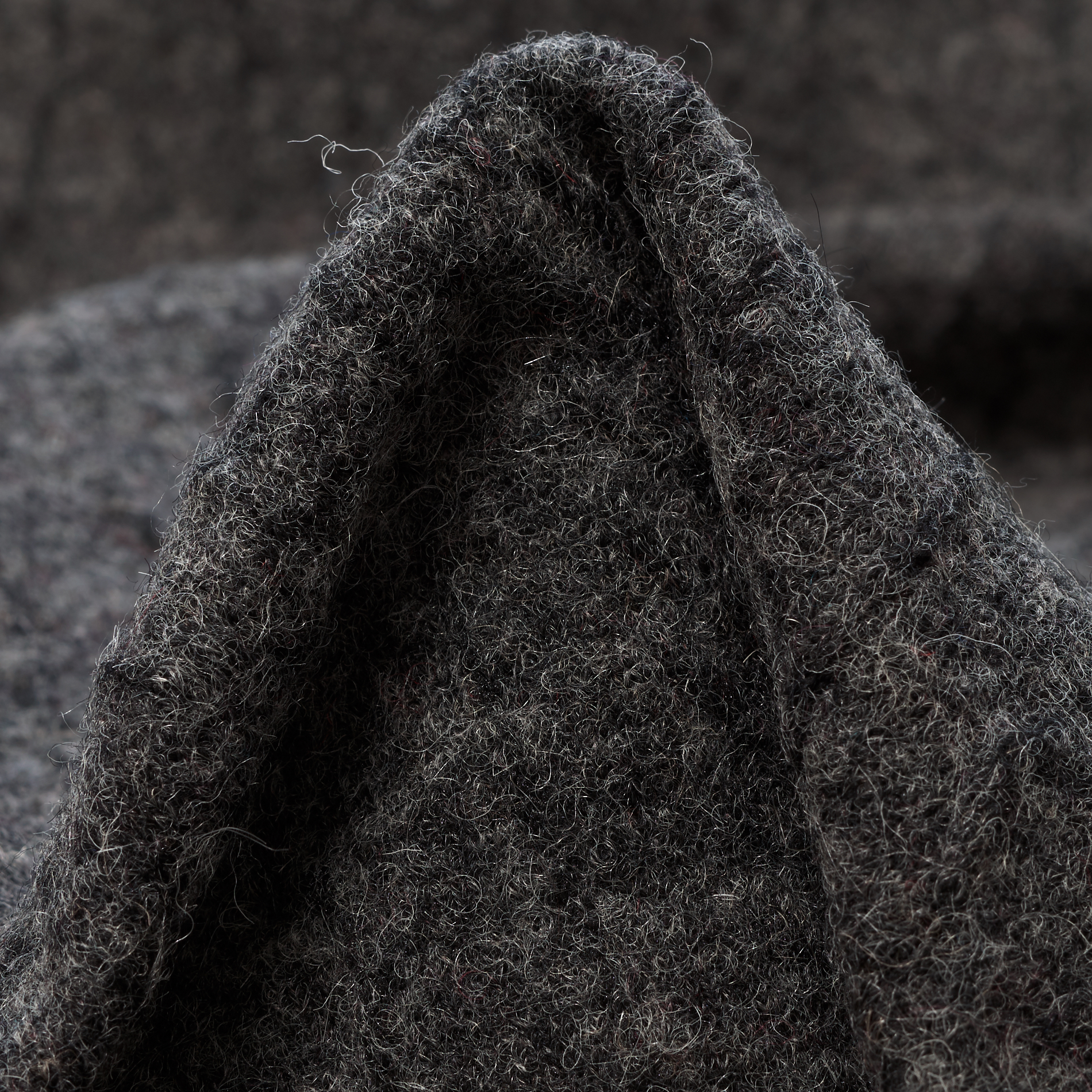 Jersey, Wełna, Blackened Sand