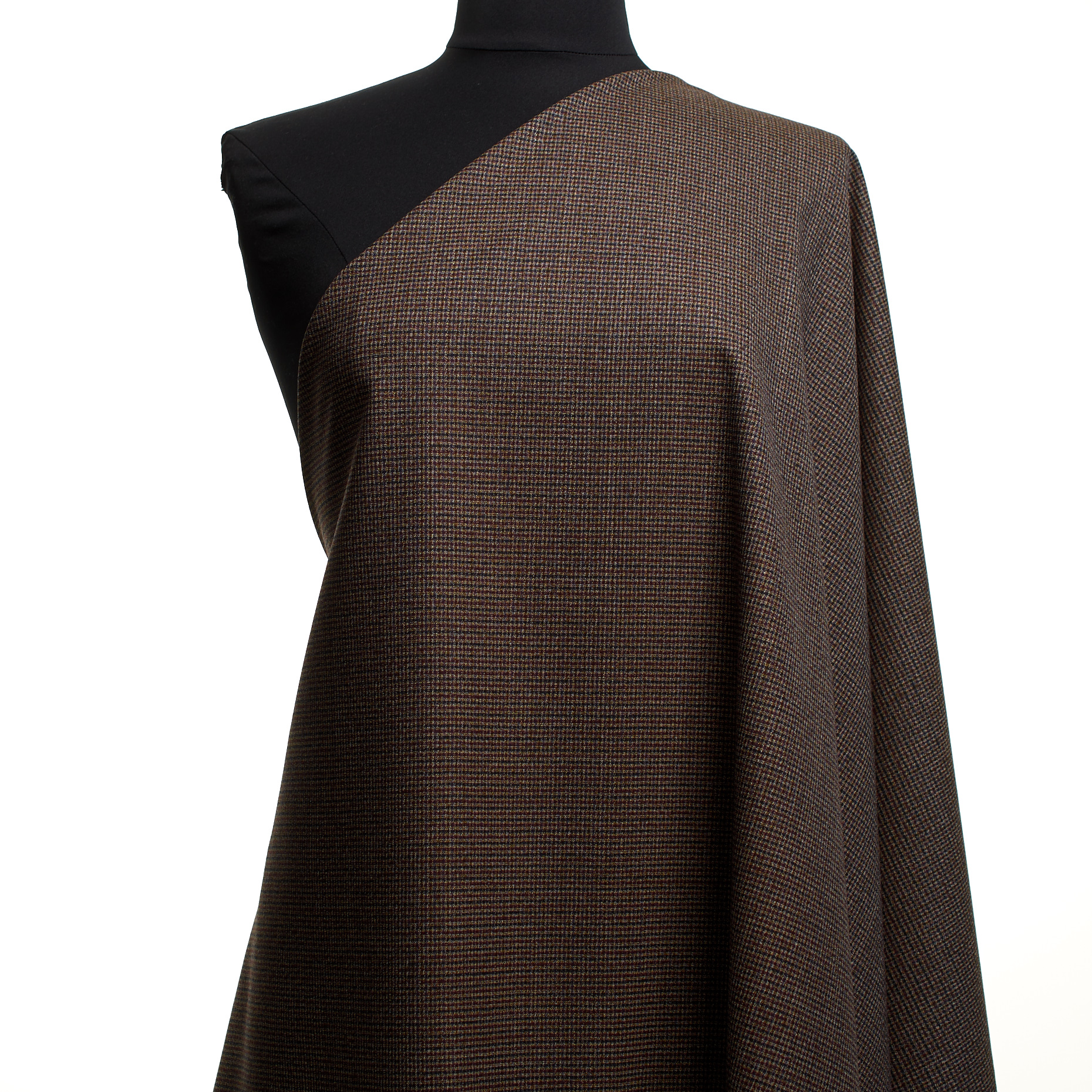 Virgin Wool, Micro Design, French Roast&Jet Black