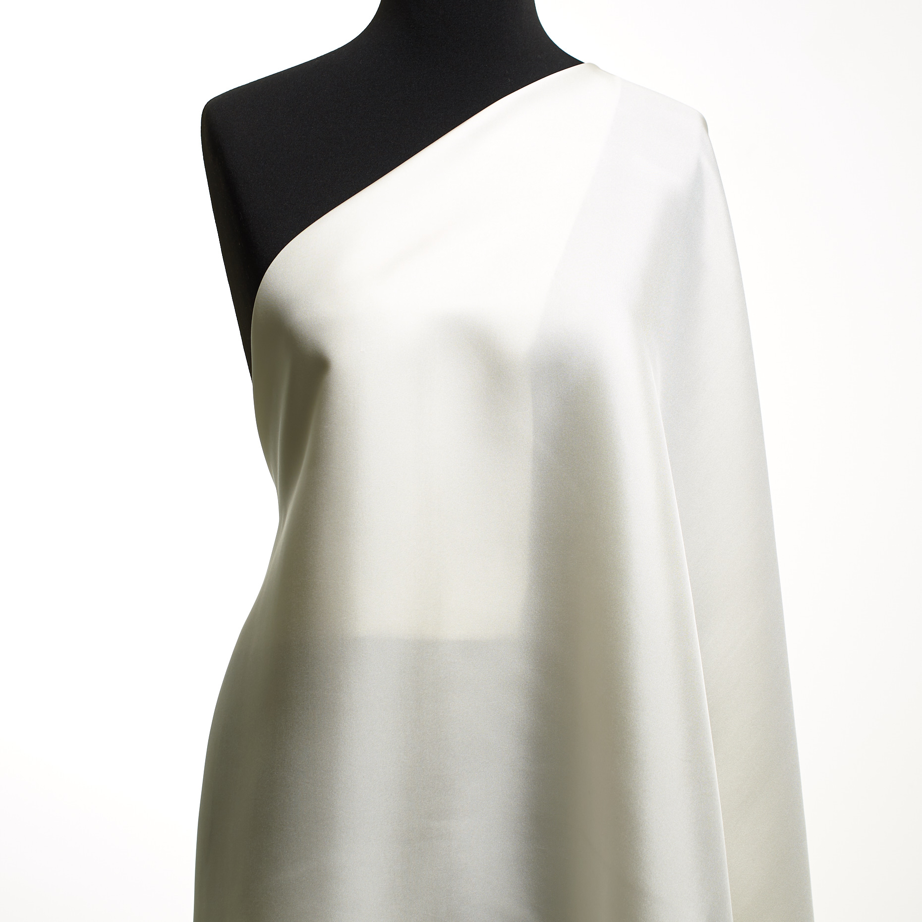 Twill, Jedwab, Brilliant White
