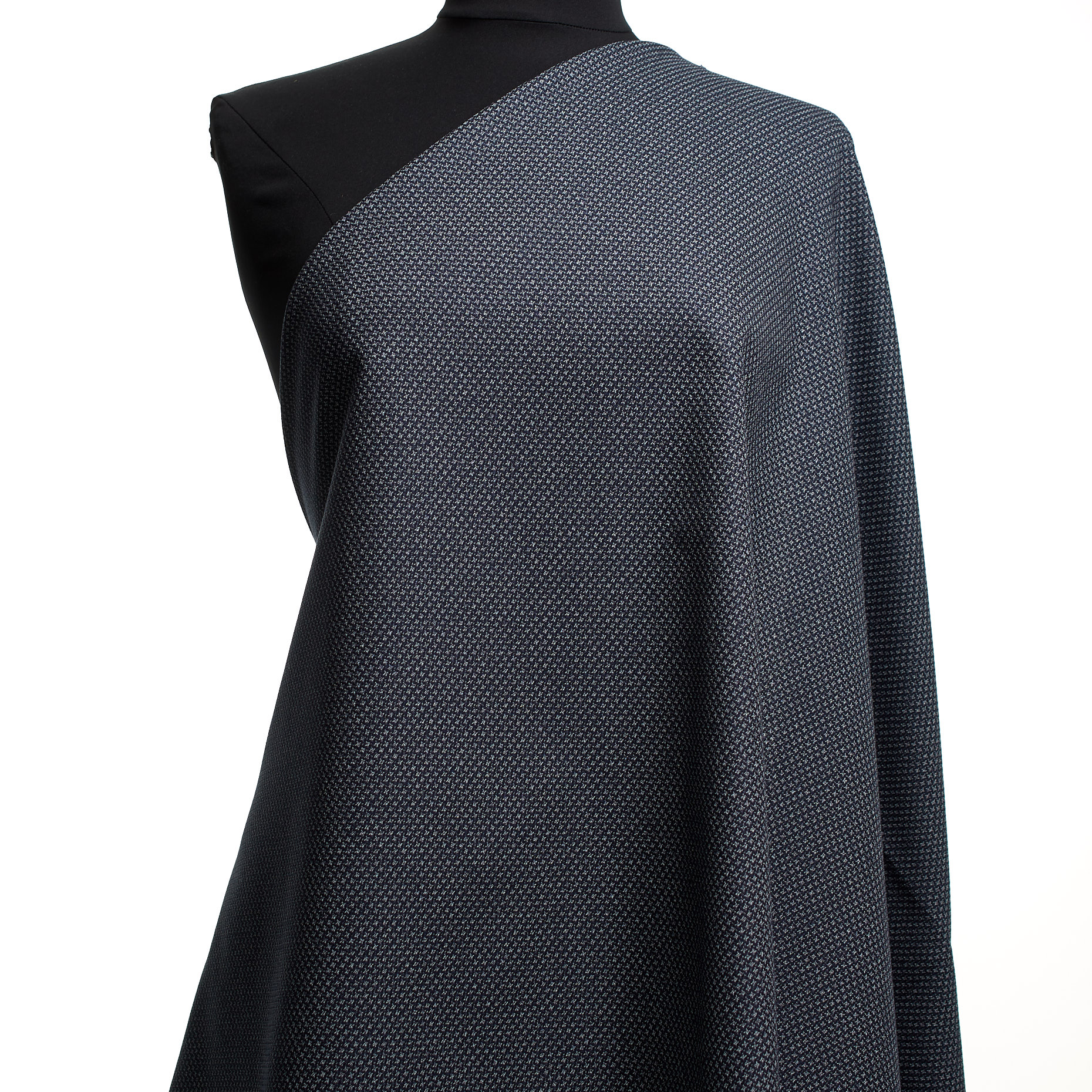 Cotton, Micro Design, Black Iris