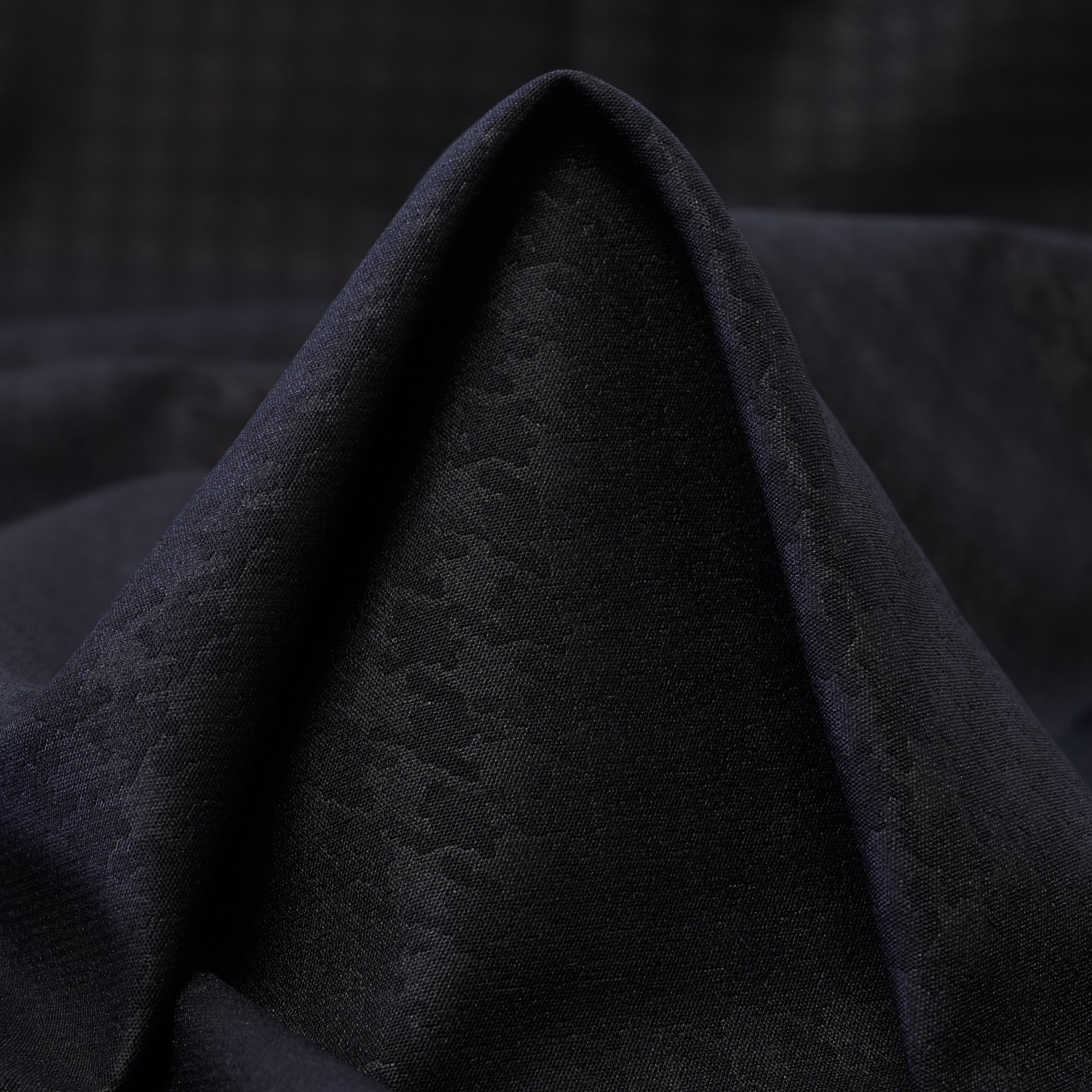 Techno Stretch, Poliammide, Stampato, Raven Black