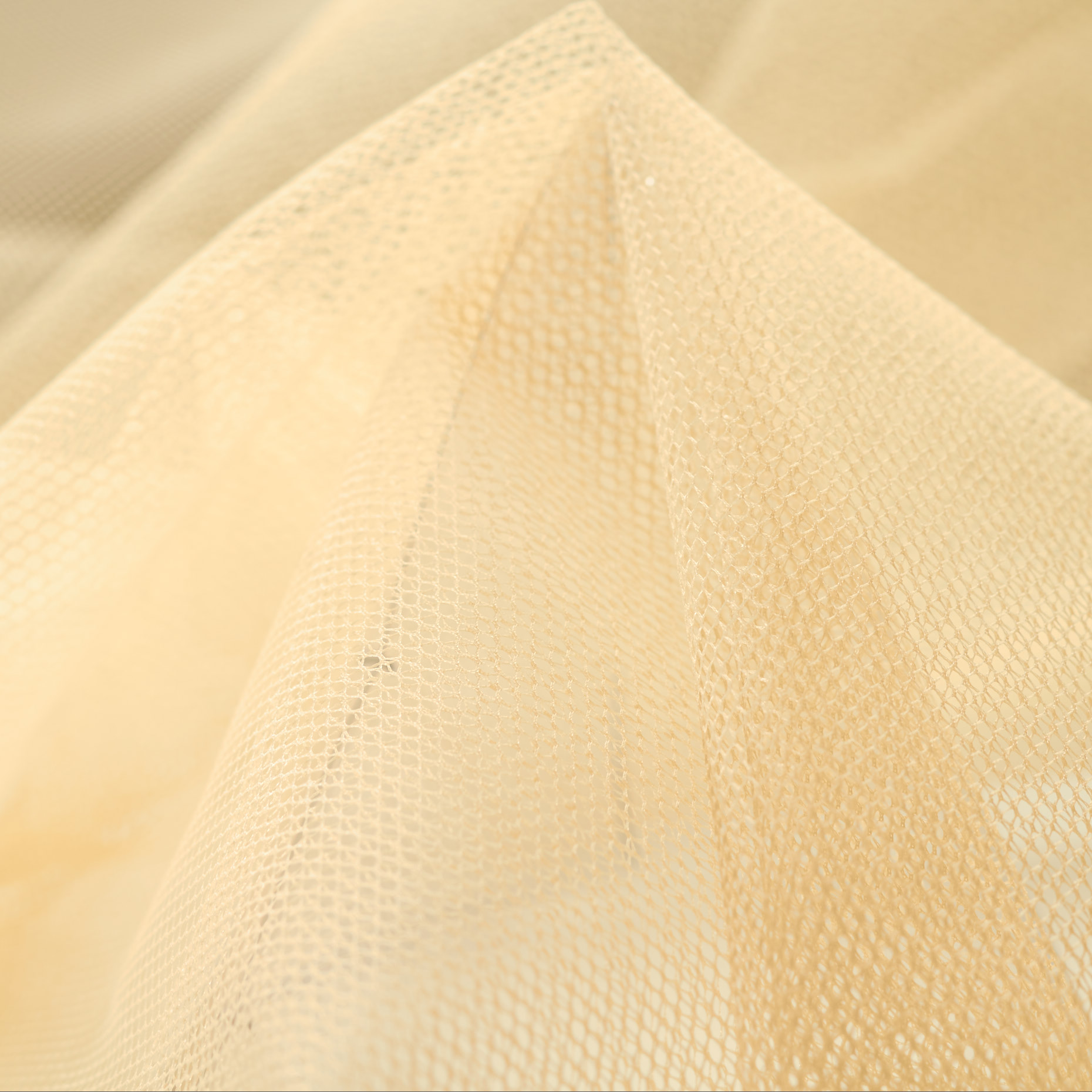 Tulle, Polyamide, Almond